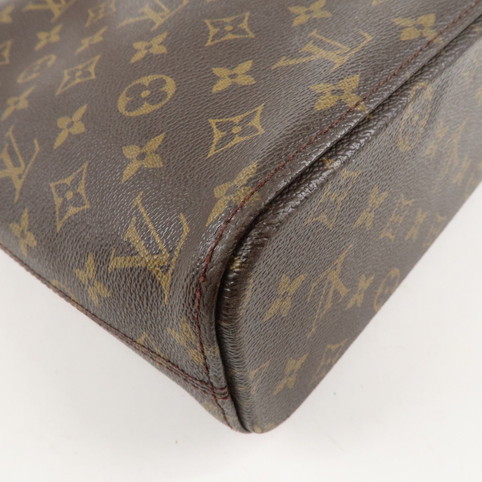 Louis Vuitton Monogram Luco Tote Bag Hand Bag Brown M51155