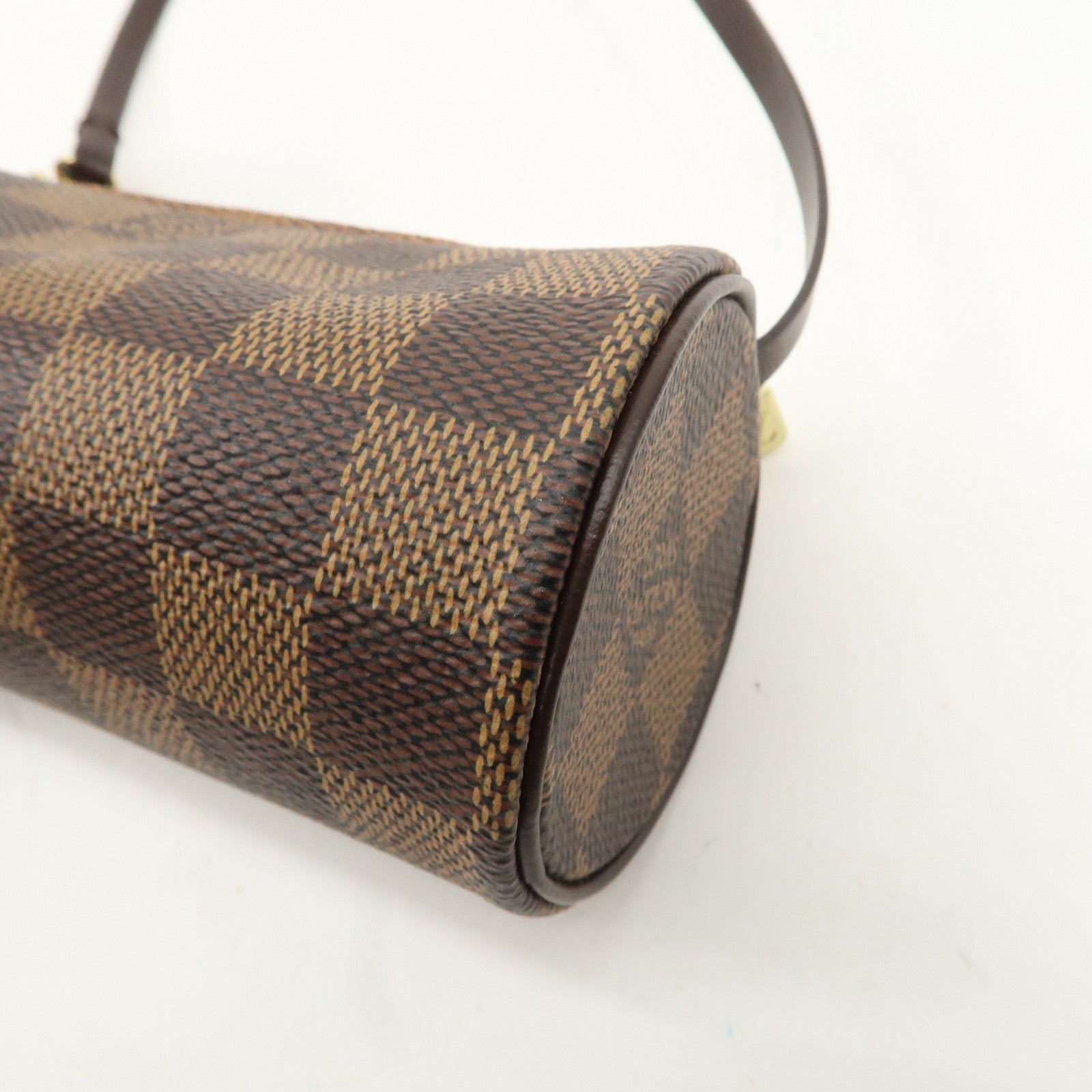 Louis Vuitton Damier Ebene Mini Pouch for Papillon Bag Brown