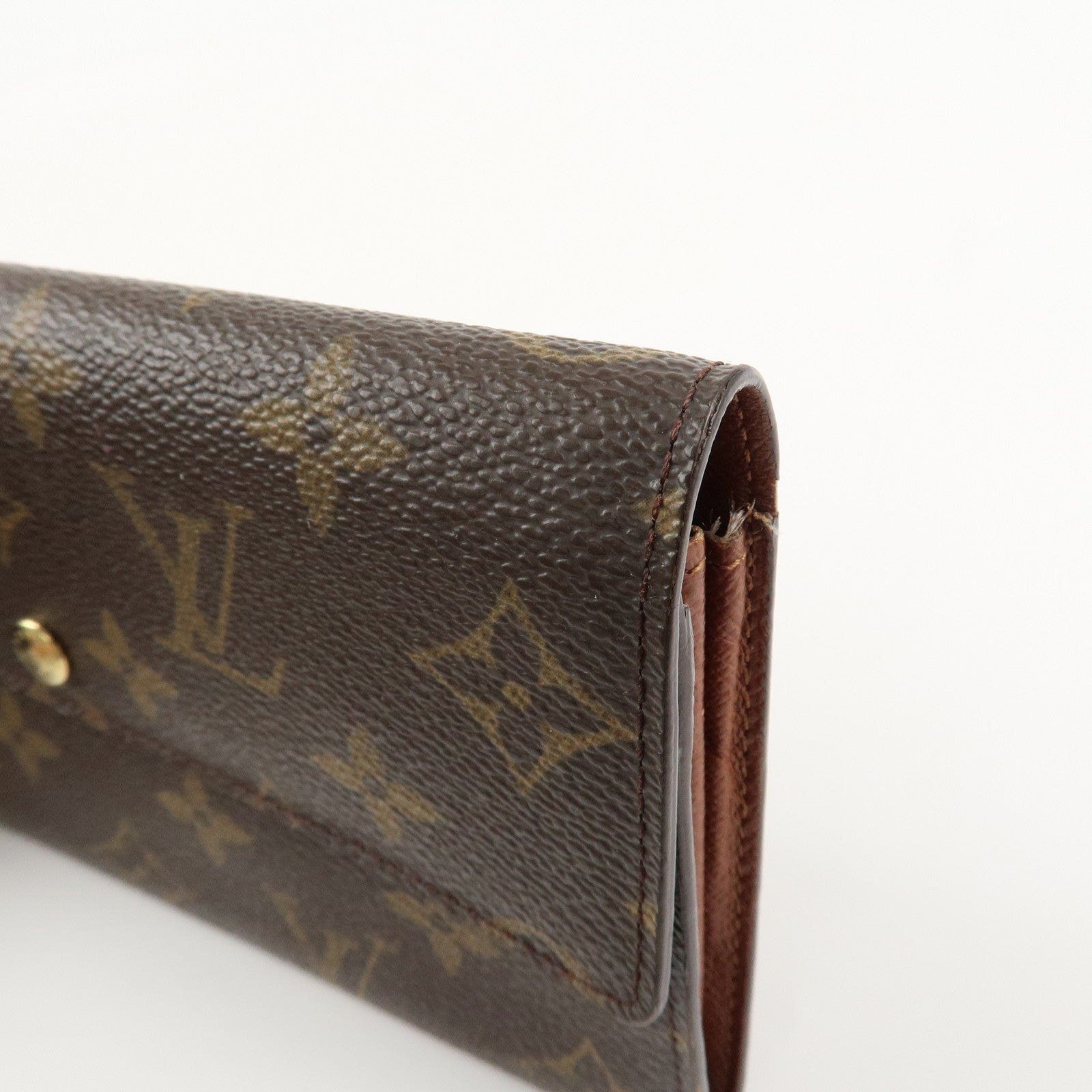 Louis Vuitton Monogram Pochette Porte Monnaie Credit M61725 Used