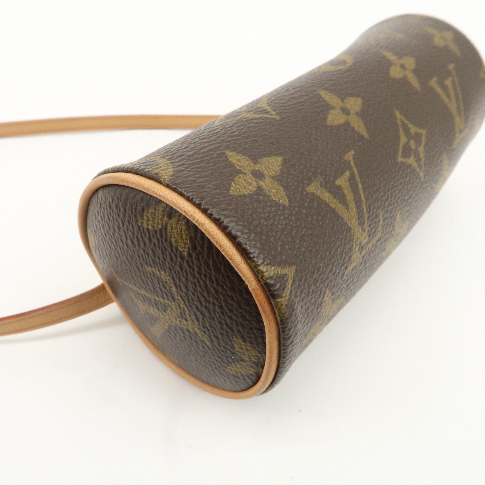 Louis Vuitton Monogram Mini Pouch for Papillon Bag Brown Used