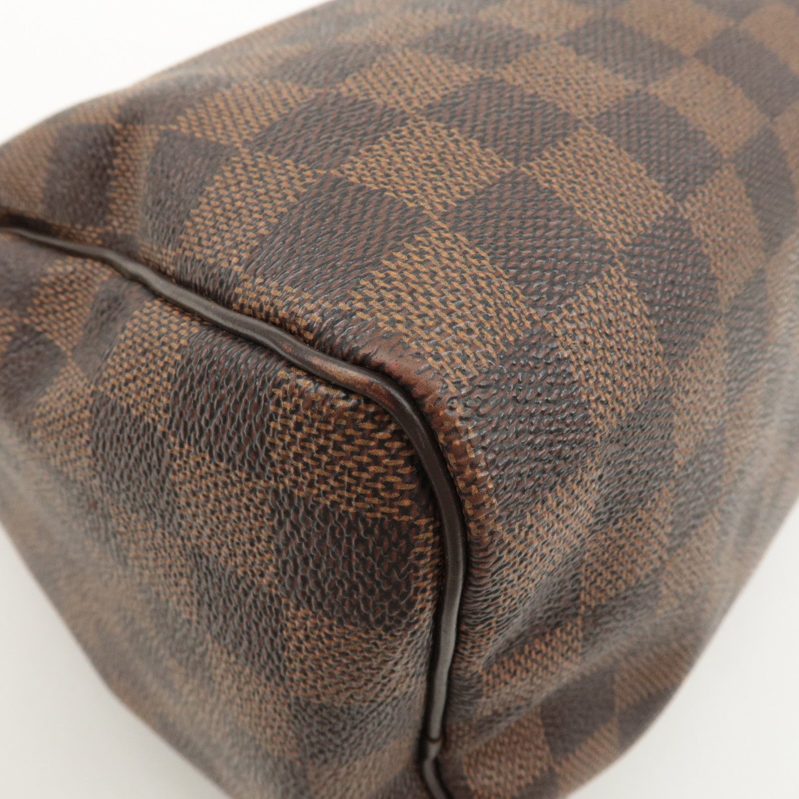 Louis Vuitton Damier Ebene Speedy 25 Hand Bag Boston Bag N41532