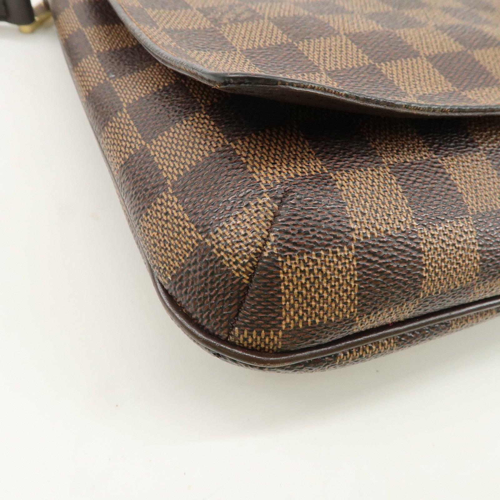 Louis Vuitton Damier Musette Tango Long Shoulder Bag N51301 Used