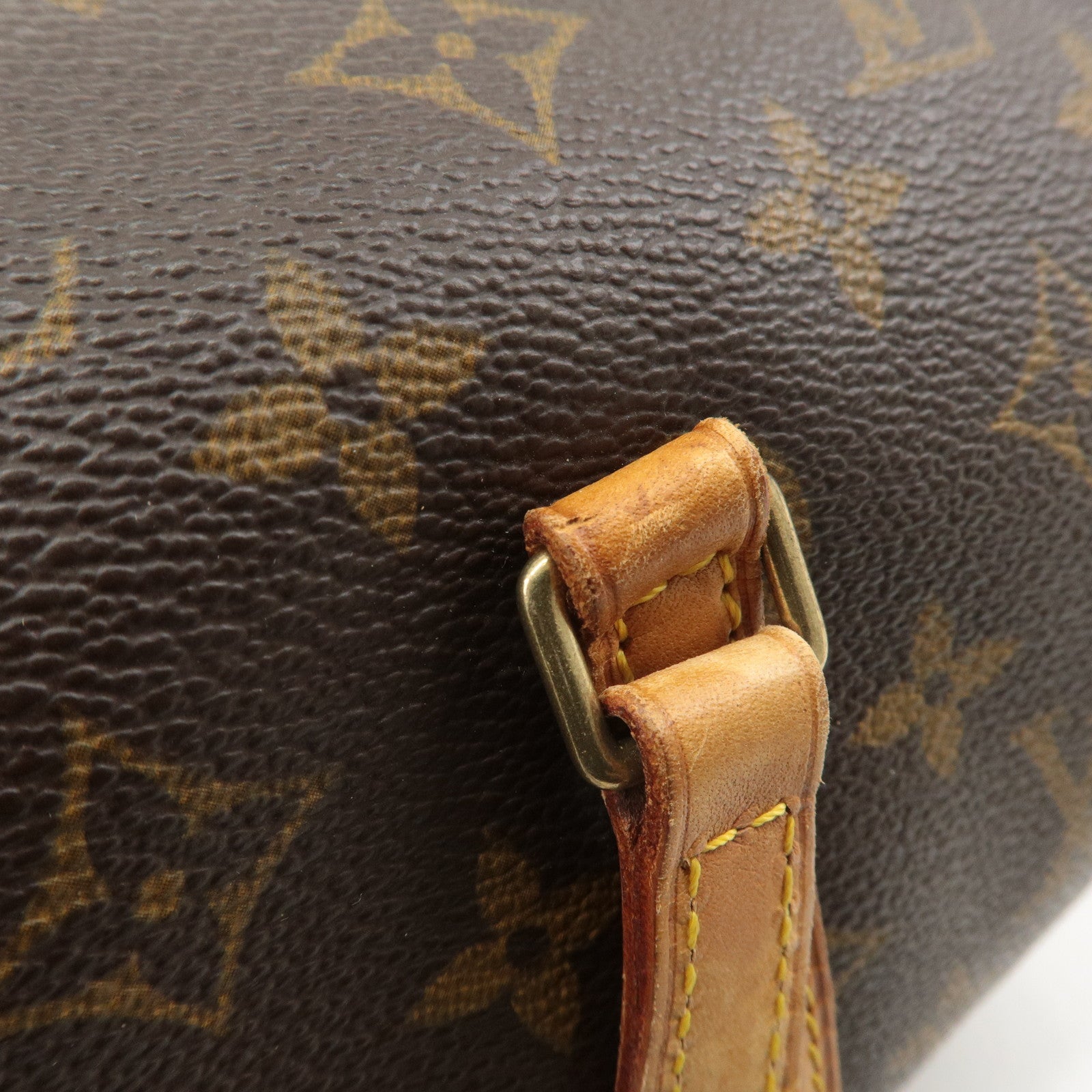 Louis Vuitton Monogram Papillon 30 Hand Bag Brown M51385