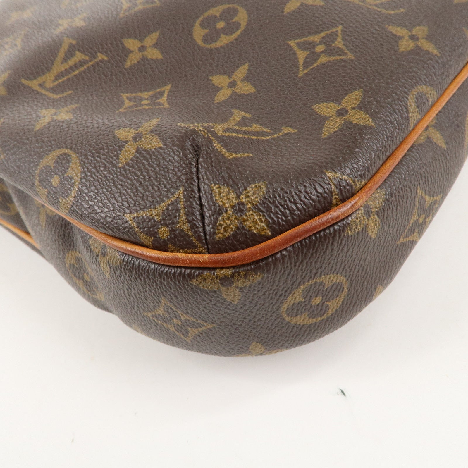 Louis Vuitton Monogram Odeon MM Shoulder Bag Brown M56389