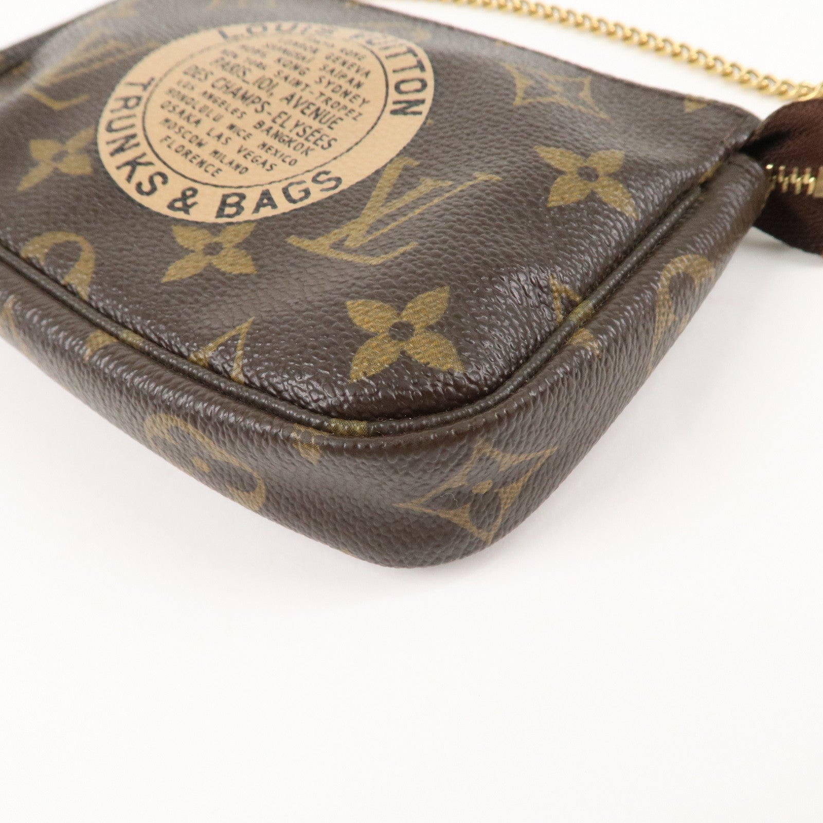 Louis Vuitton Monogram T&B Mini Pochette Accessoires Pouch M60153