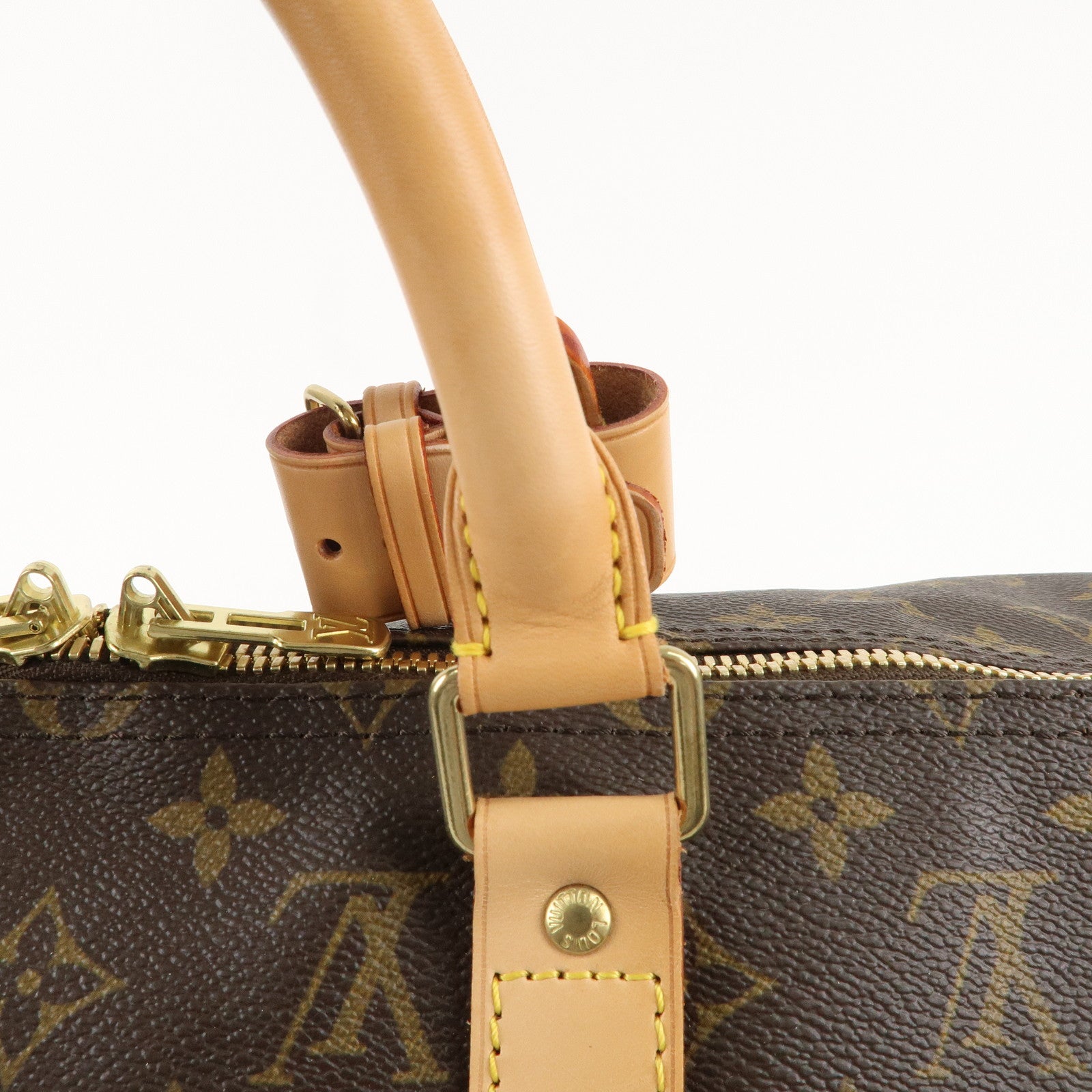 Louis Vuitton Monogram Keep All Bandoulier 50 Boston Bag M41416