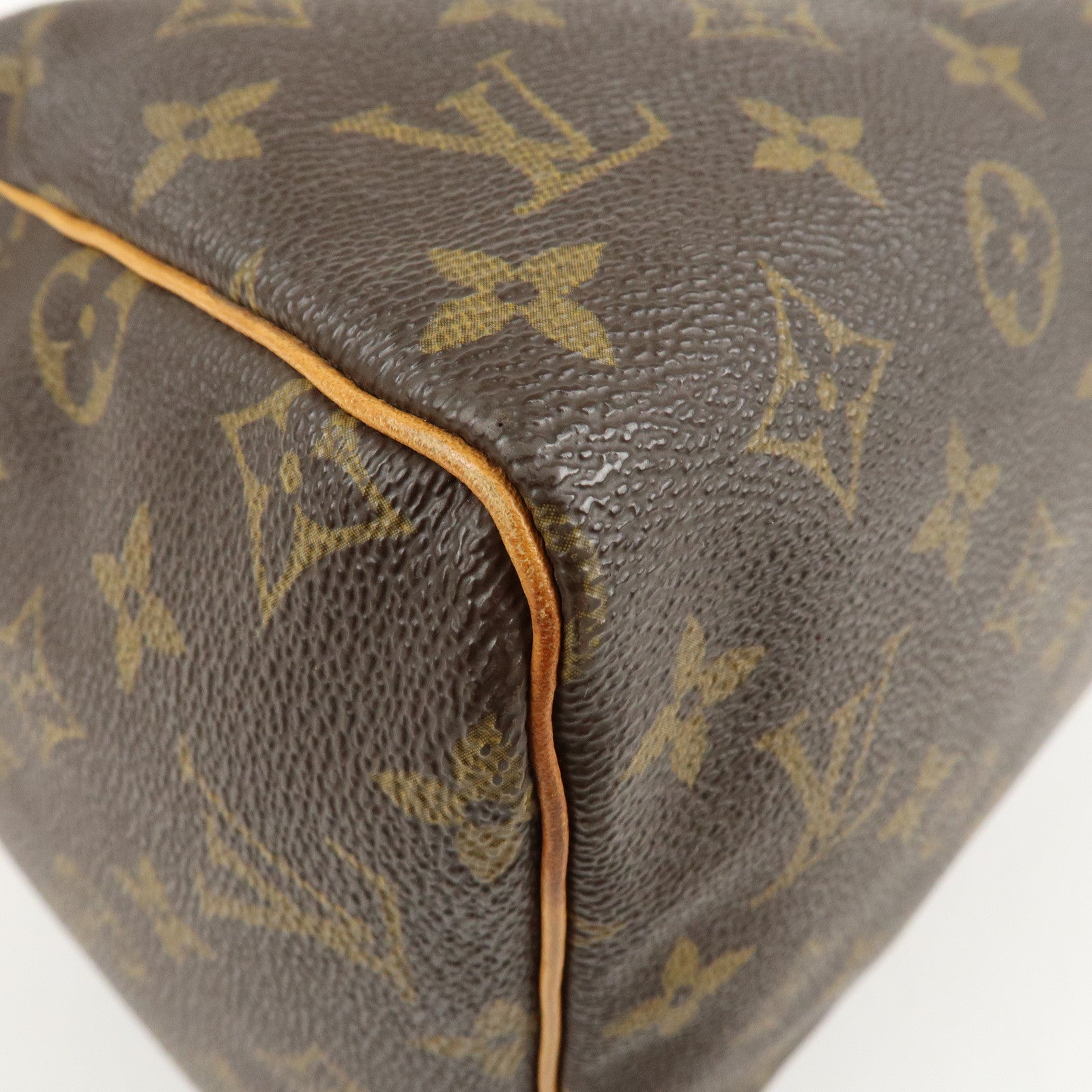 Louis Vuitton Monogram Speedy 30 Hand Bag Boston Bag M41526 Used