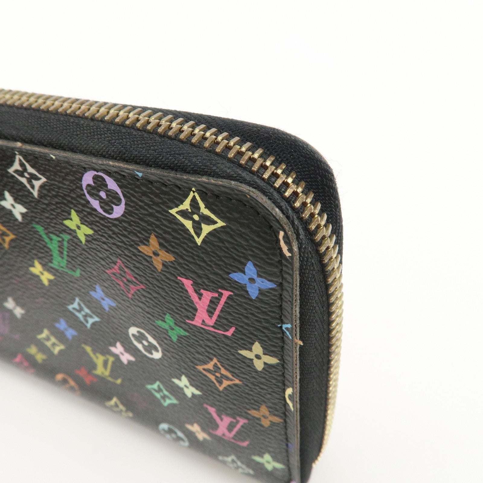 Louis Vuitton Monogram Multi Color Zippy Wallet Long Wallet M60243 Used