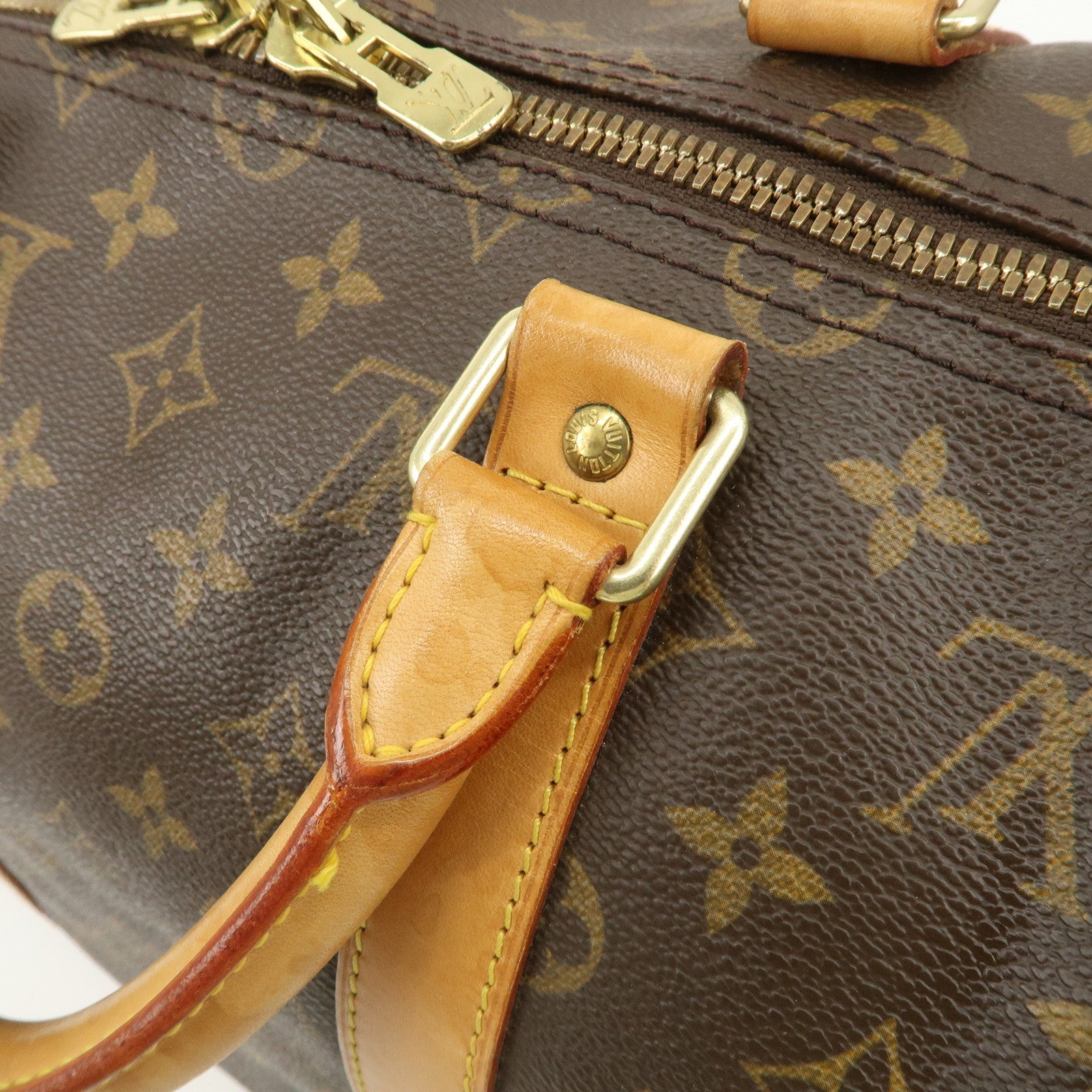 Louis Vuitton Monogram Keep All Bandouliere 50 Boston Bag M41416 Used