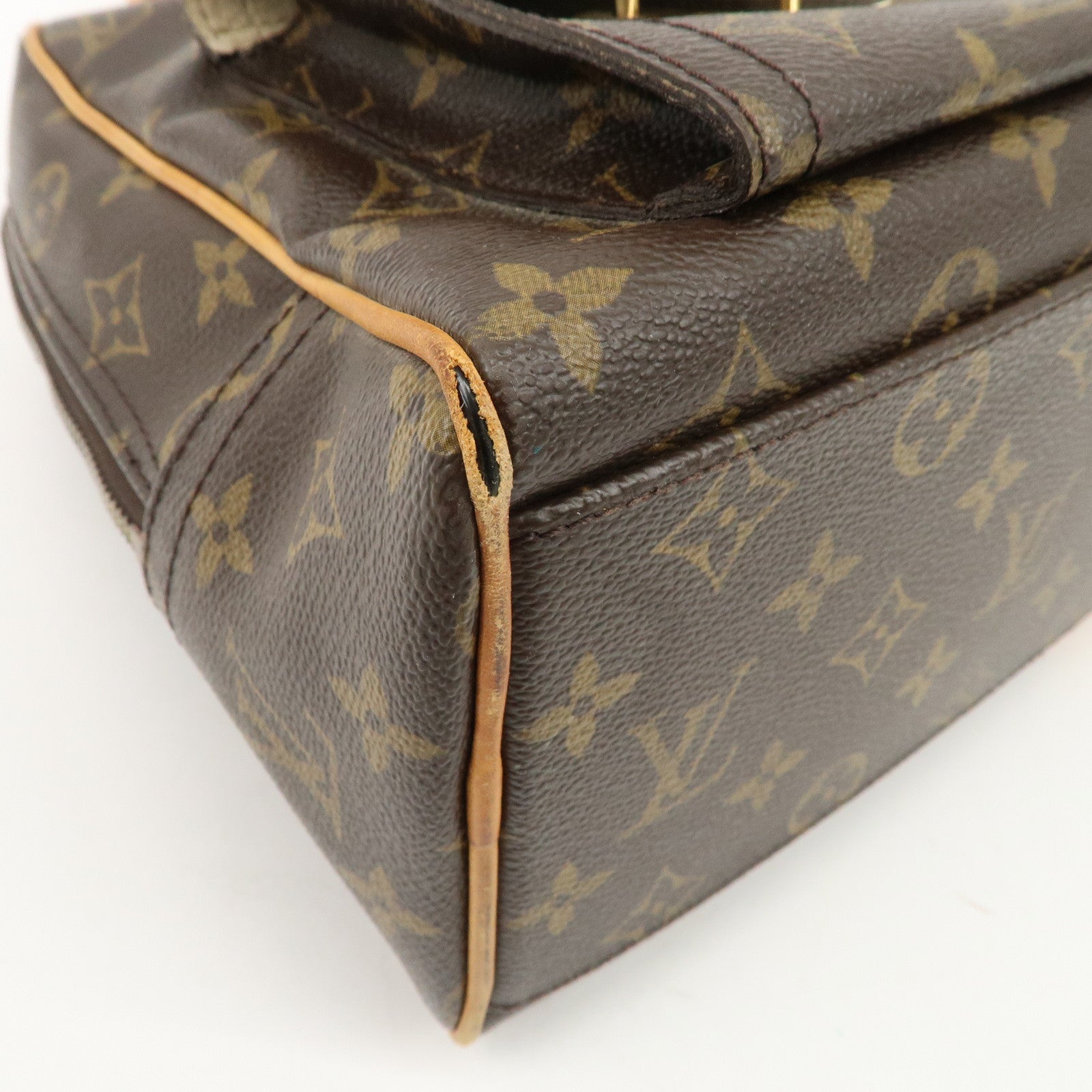 Louis Vuitton Monogram Manhattan GM Hand Bag Boston Bag M40025 Used