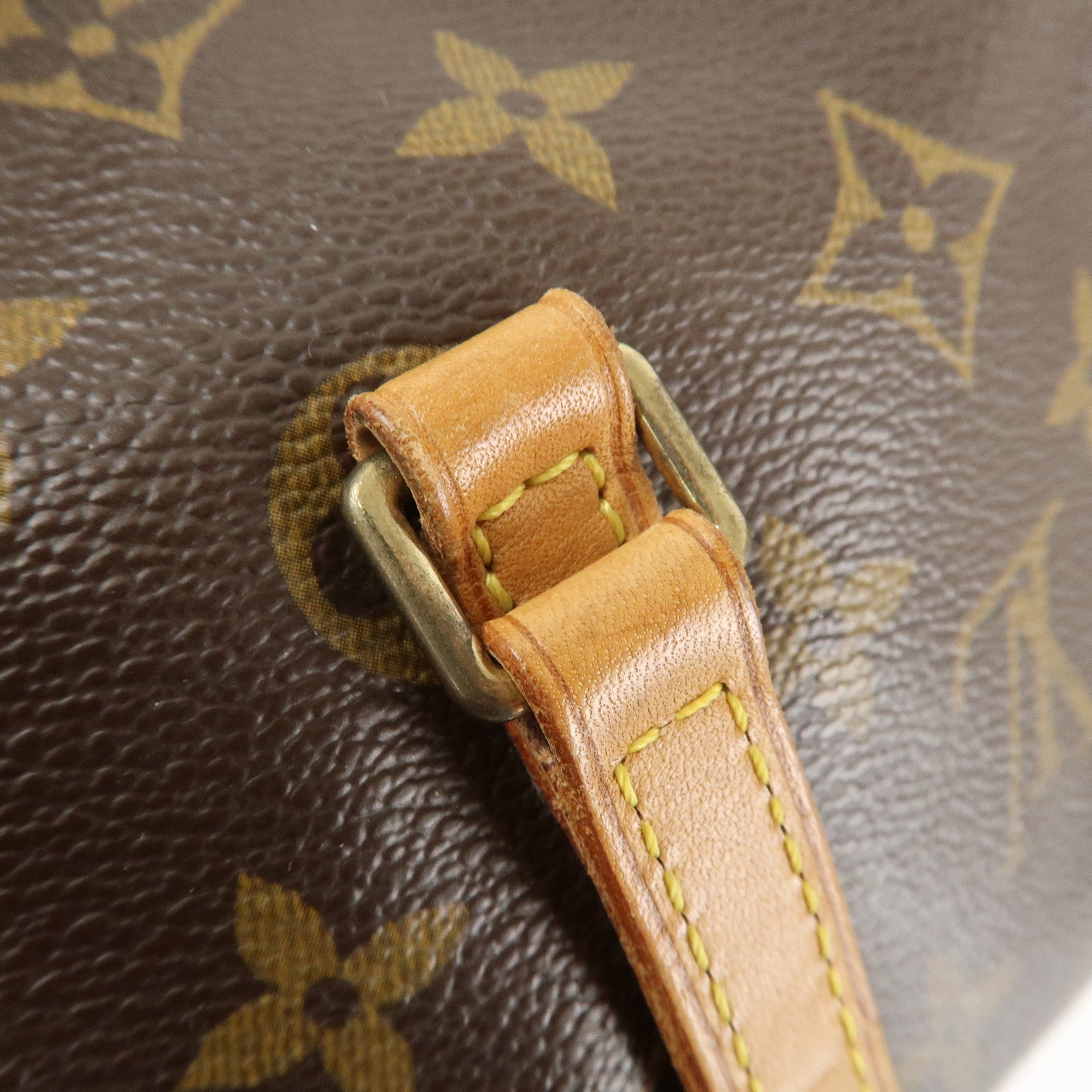 Louis Vuitton Monogram Papillon 30 Hand Bag Brown M51385 Used