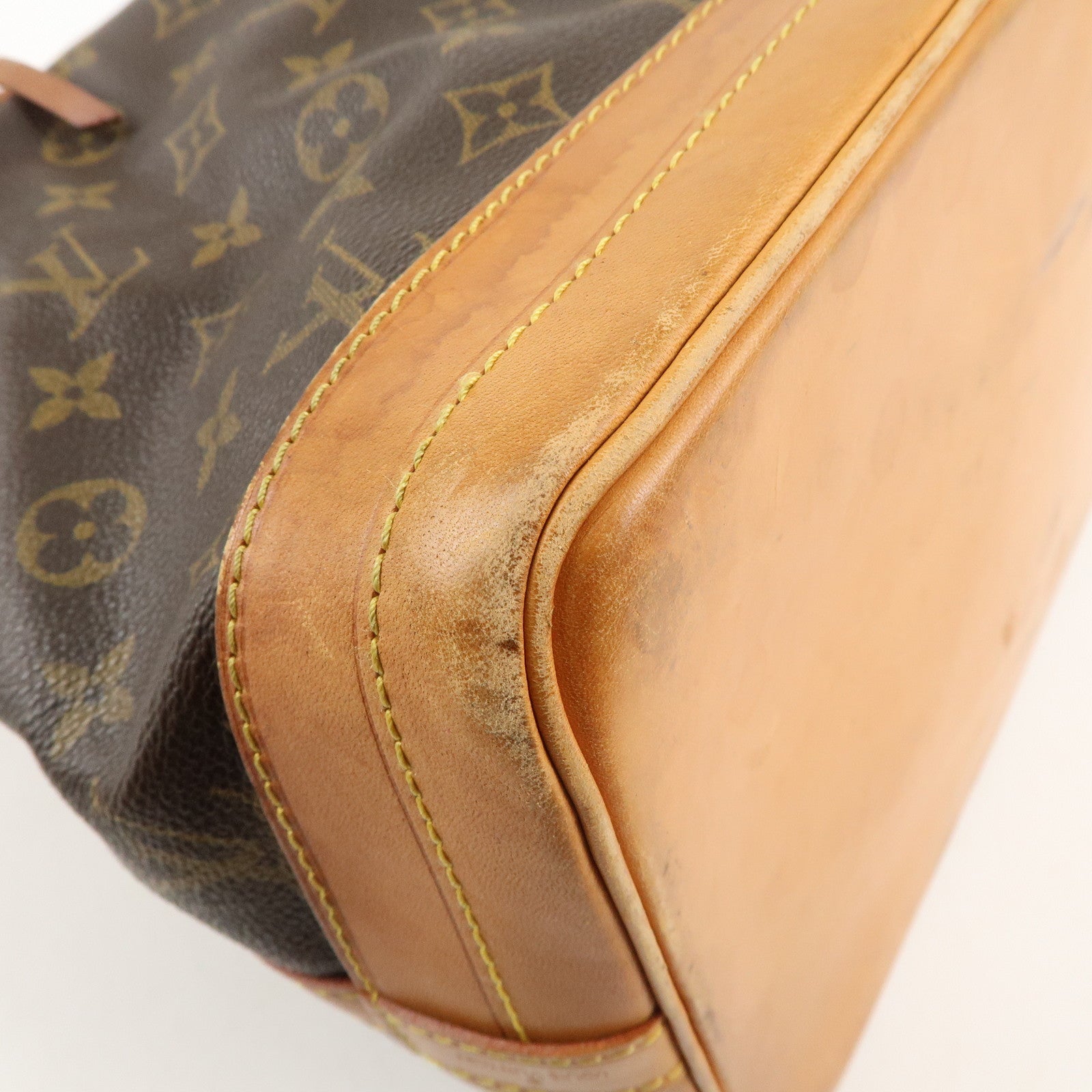 Louis Vuitton Monogram Noe Shoulder Bag Hand Bag Brown M42224