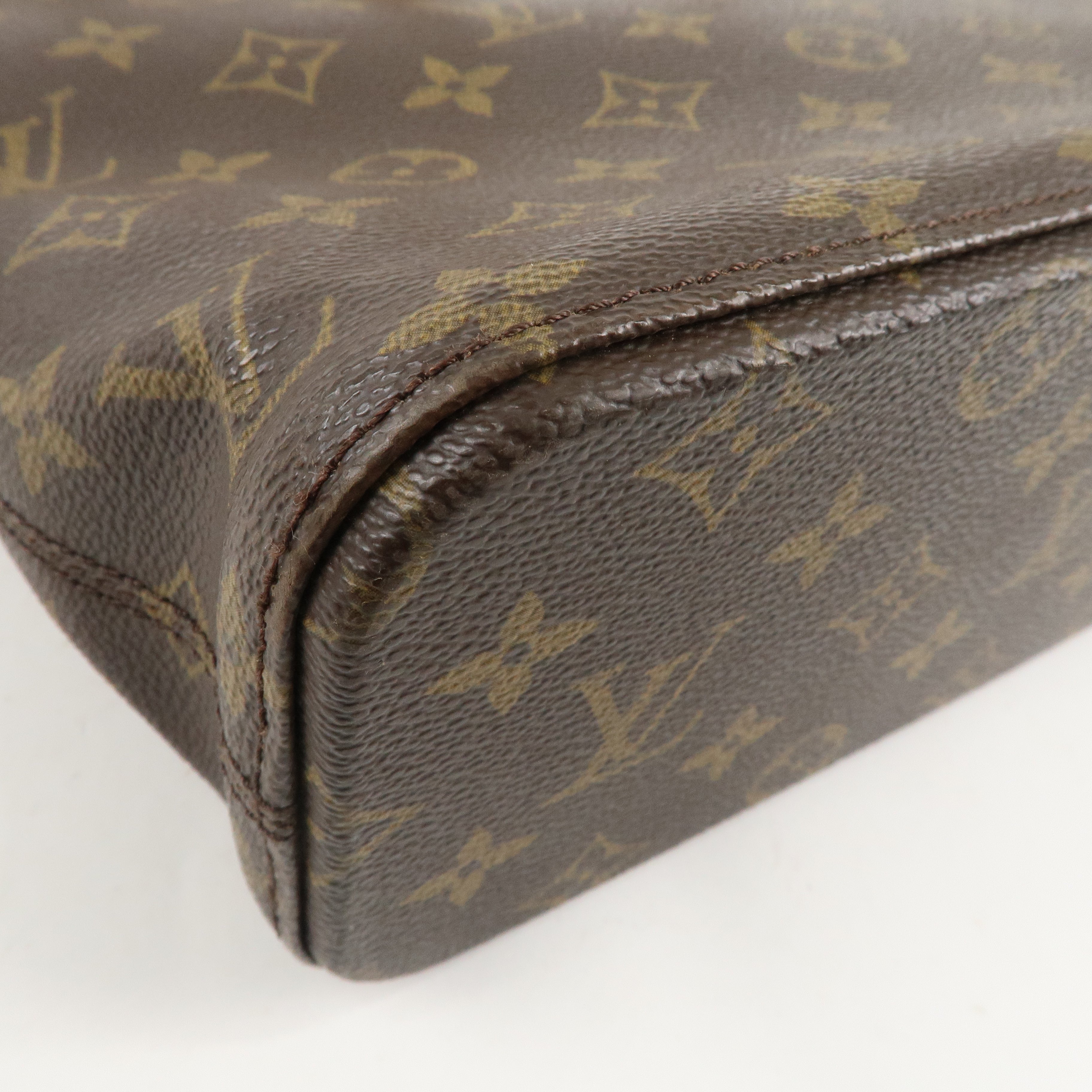 Louis Vuitton Monogram Luco Tote Bag Hand Bag Brown M51155