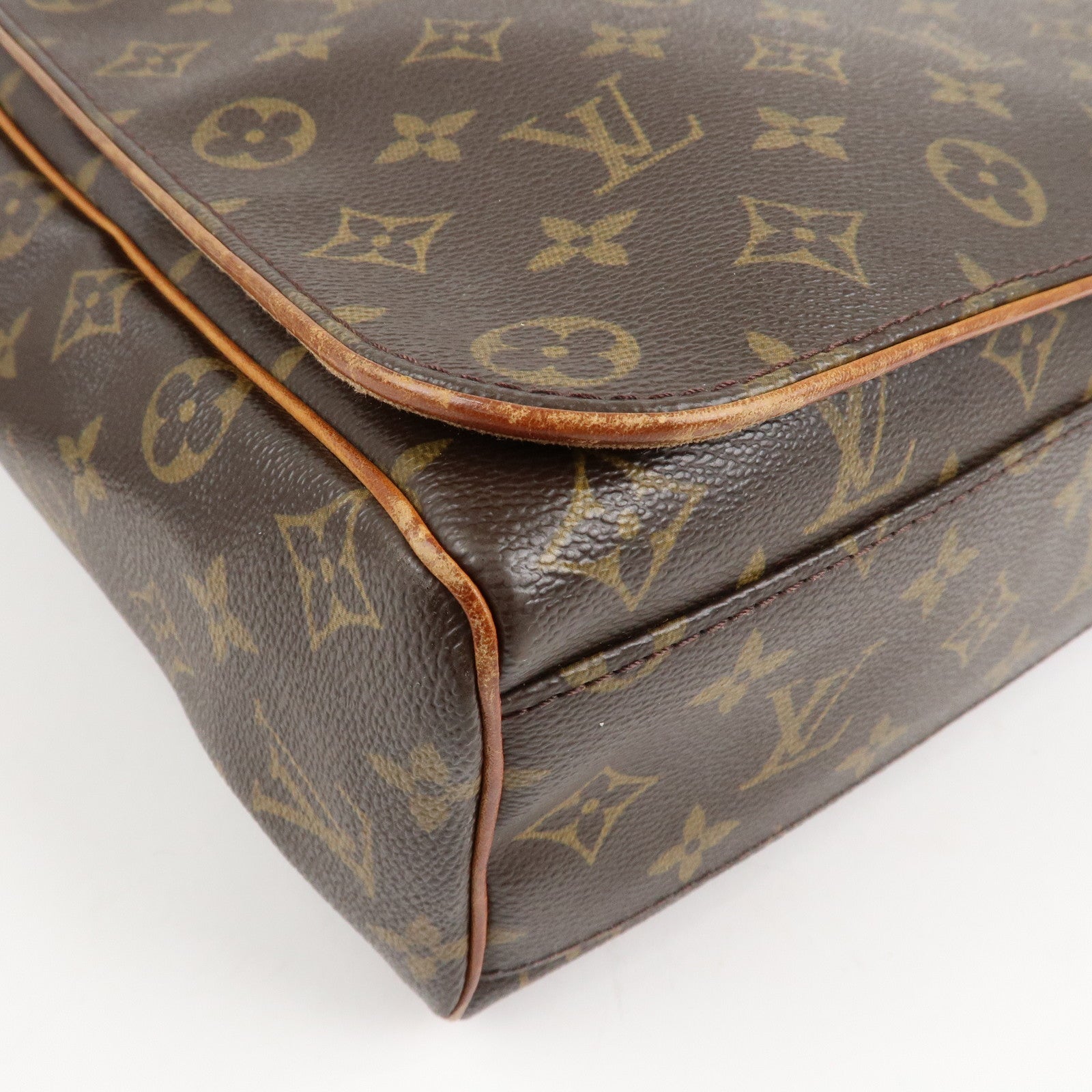 Louis Vuitton Monogram Abbesses Messenger Bag Hand Bag M45257 Used