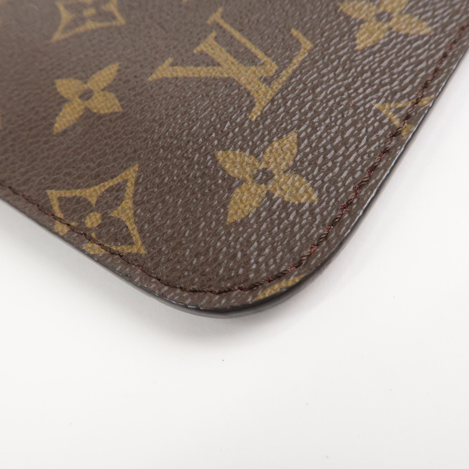 Louis Vuitton Monogram Pouch for Neverfull GM Brown Used