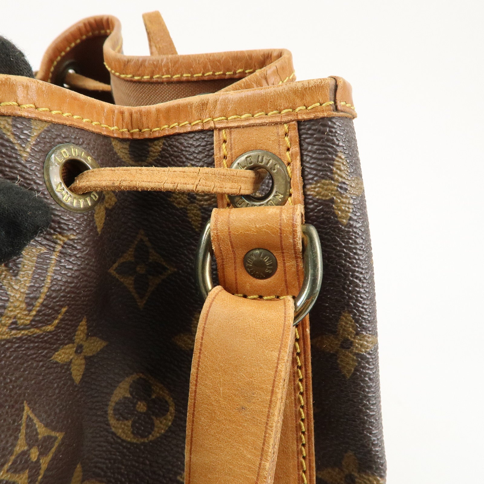 Louis Vuitton Monogram Noe Shoulder Bag Hand Bag Brown M42224