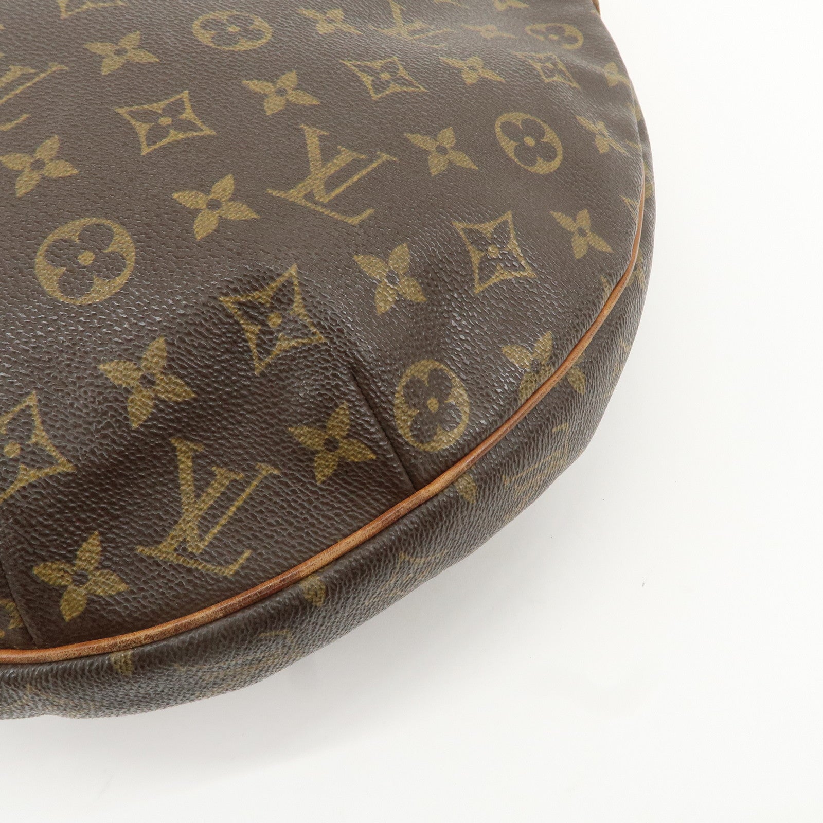 Louis Vuitton Monogram Croissant GM Shoulder Bag Brown M51511 Used