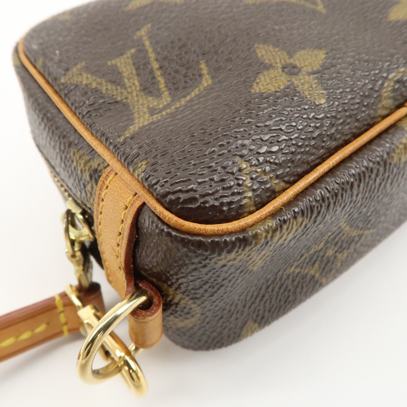 Louis Vuitton Monogram Trousse Wapity Pouch Camera Case M58030 Used