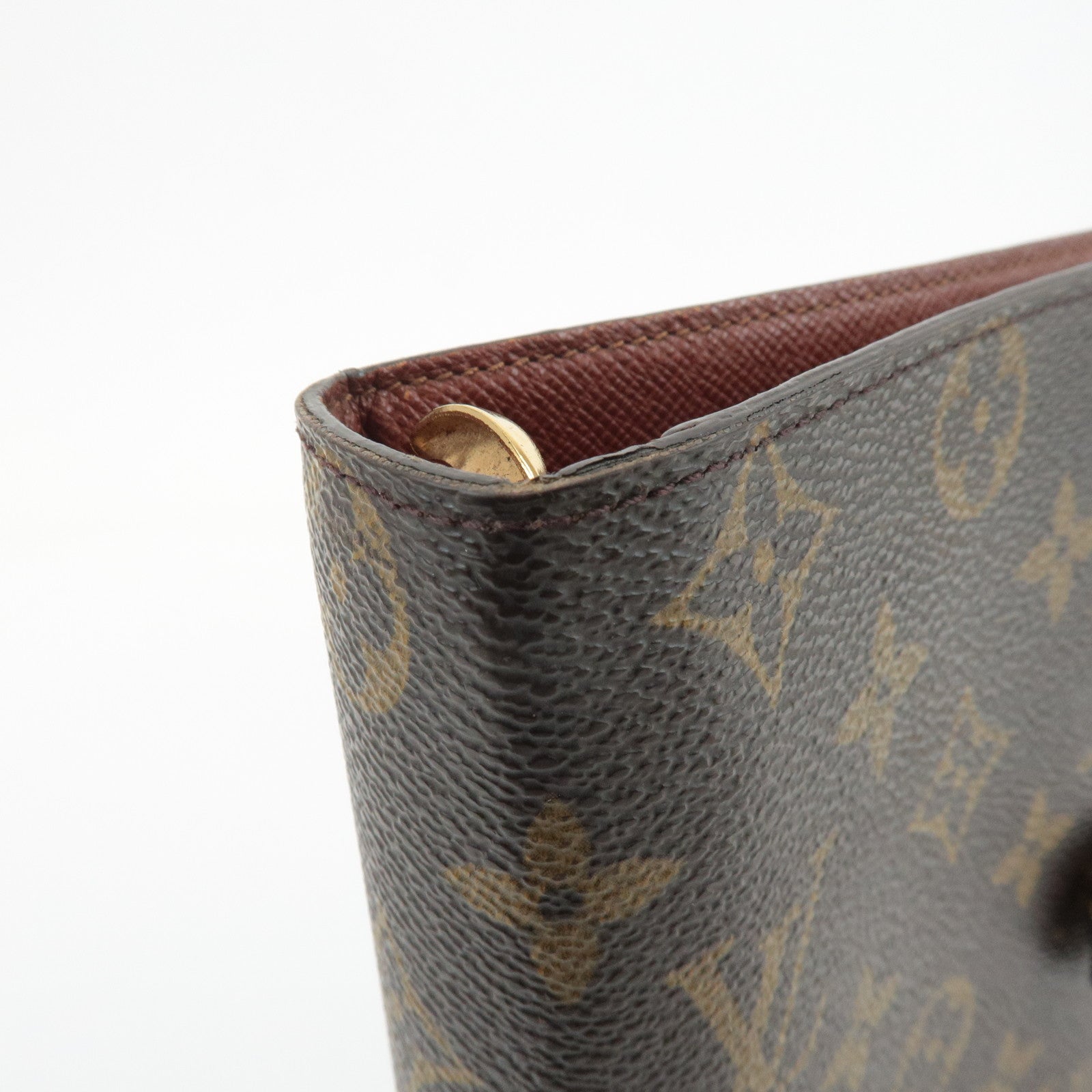 Louis Vuitton Monogram Agenda MM Planner Cover R20105 Used