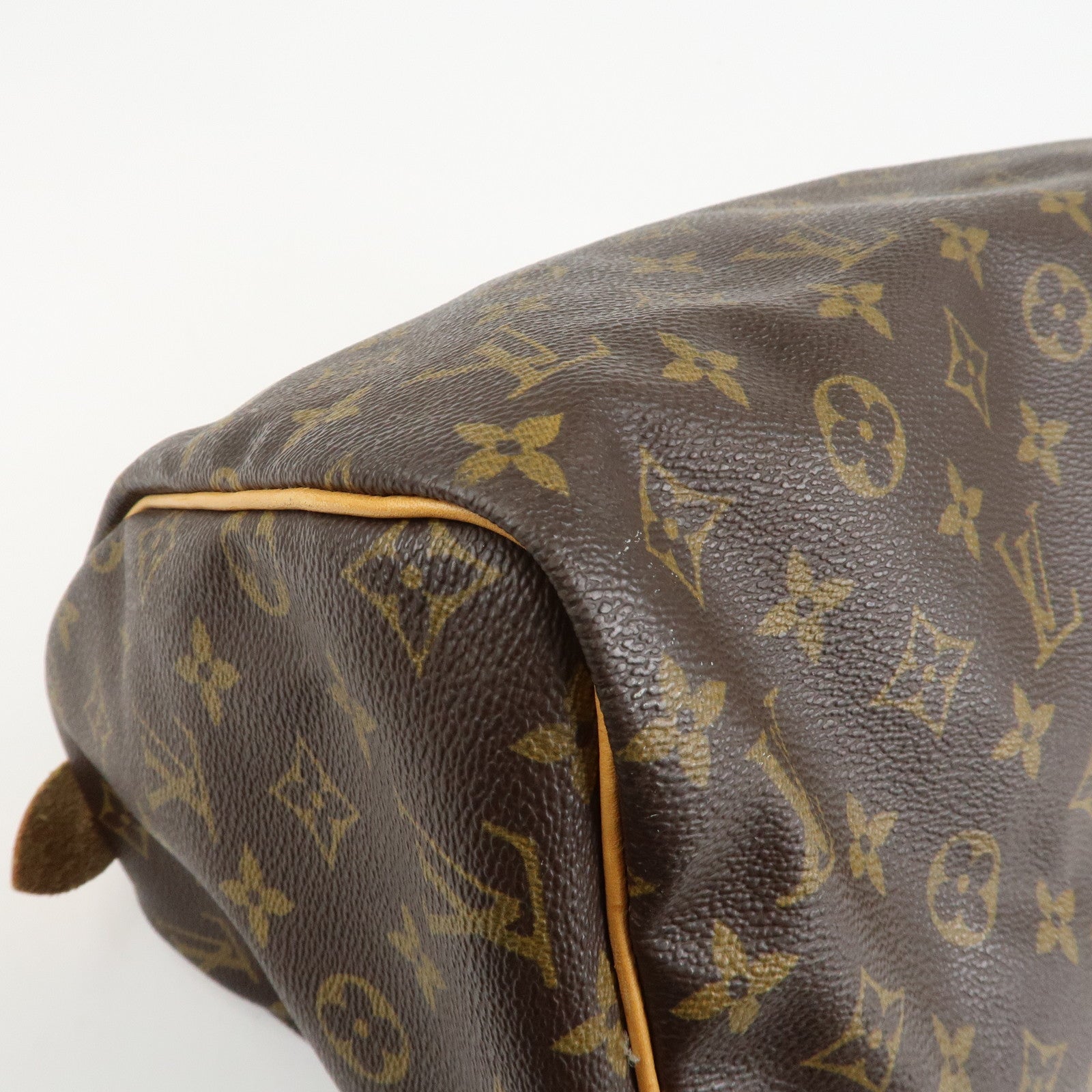 Louis Vuitton Monogram Speedy 30 Hand Bag Boston Bag M41526 Used