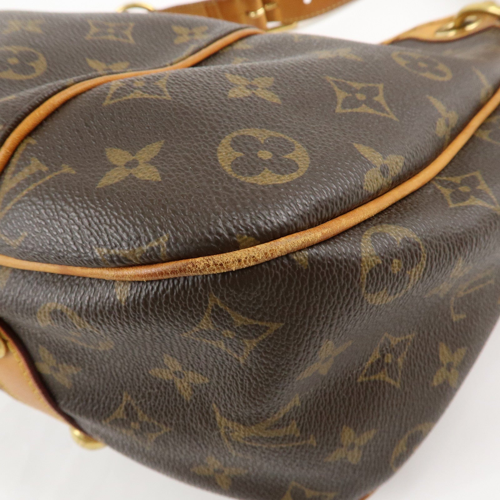 Louis Vuitton Monogram Galliera PM Shoulder Bag M56382 Used