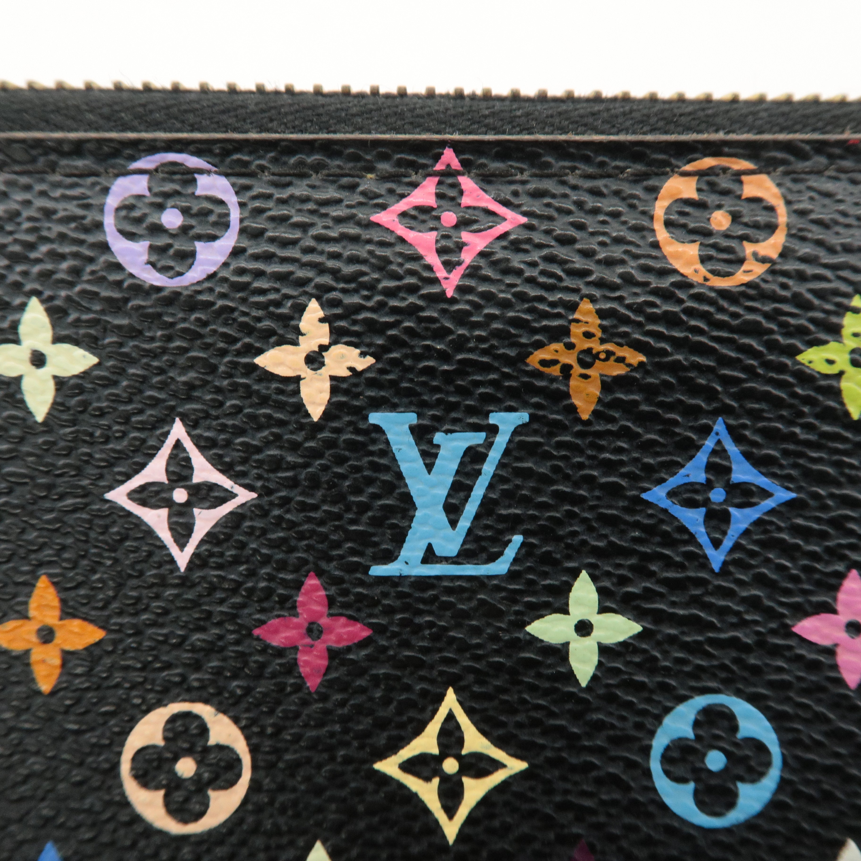 Louis Vuitton Monogram Multi Color Zippy Wallet Long Wallet M60050 F/S