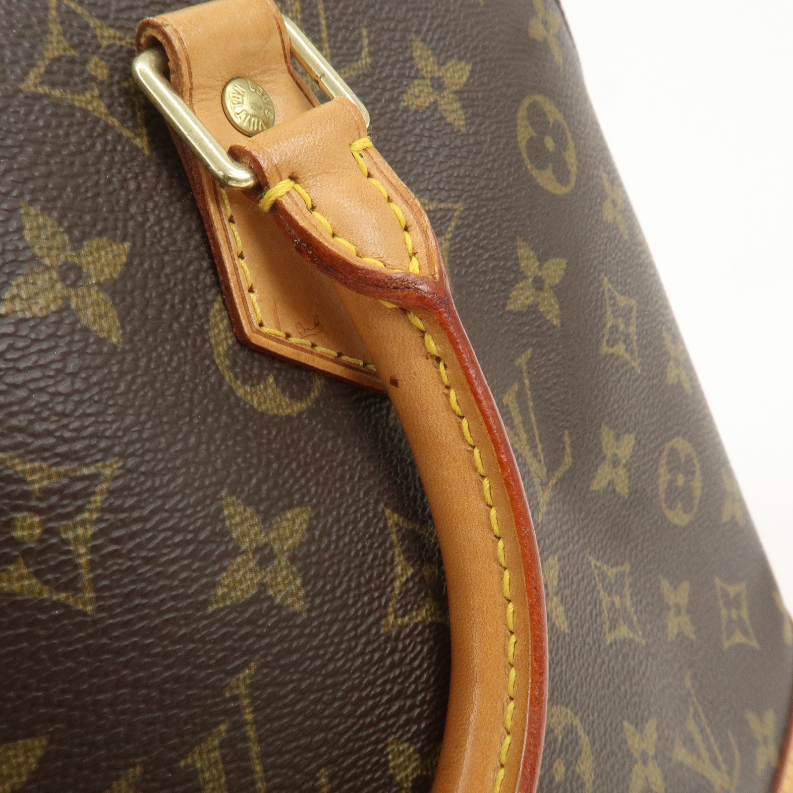 Louis Vuitton Monogram Alma Hand Bag Brown M51130