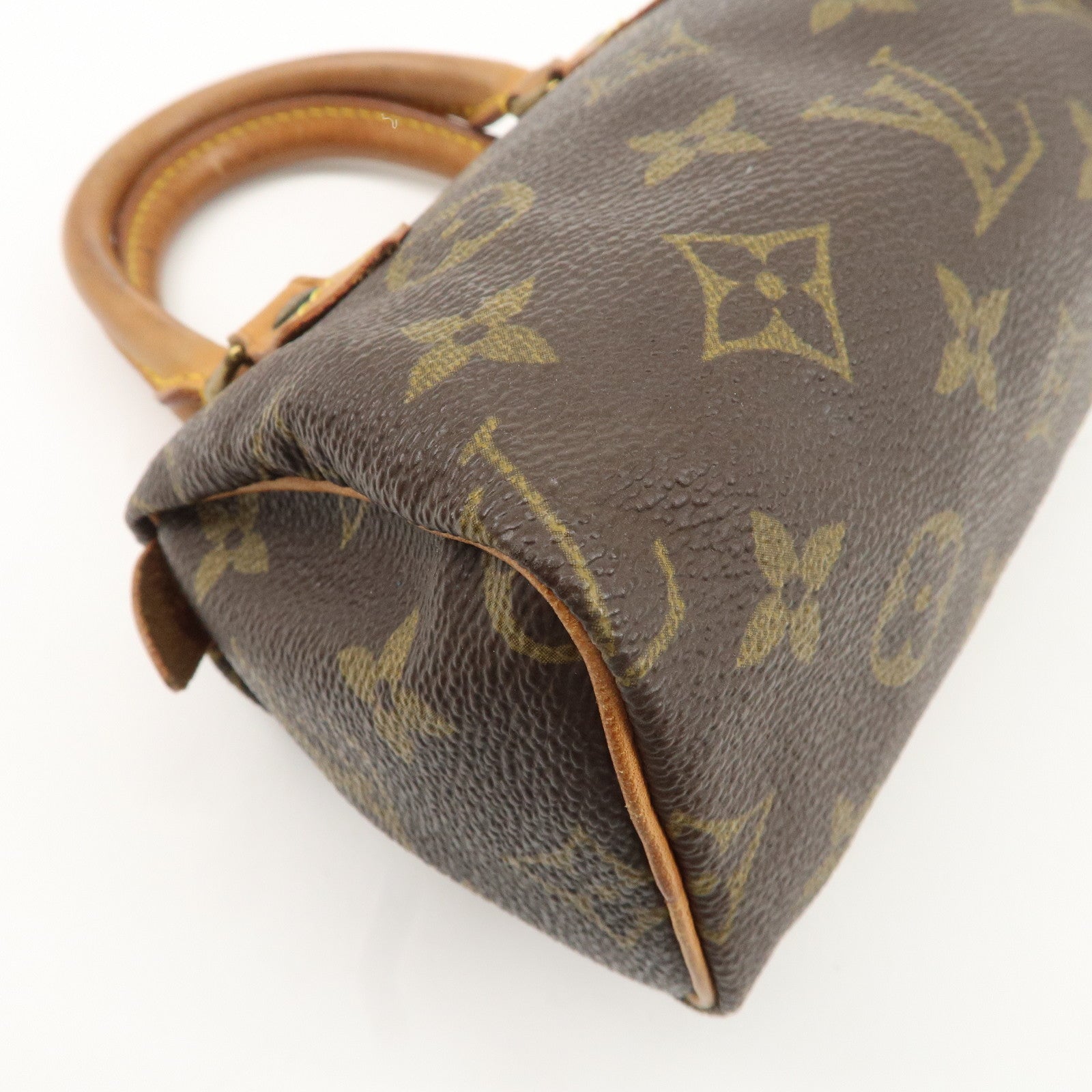 Louis Vuitton Monogram Mini Speedy Hand Bag M41534 Used