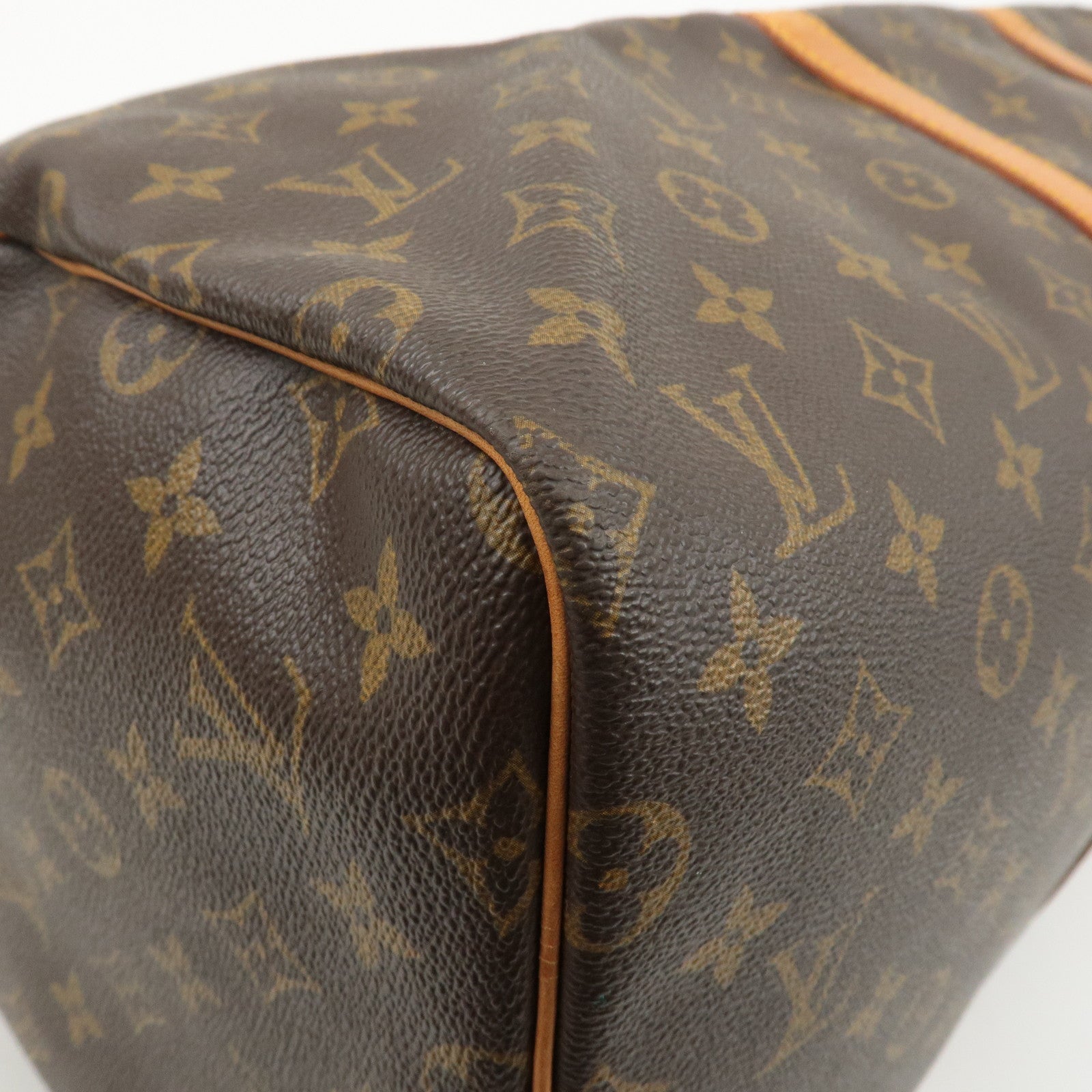 Louis Vuitton Monogram Keep All 55 Boston Bag Brown M41424