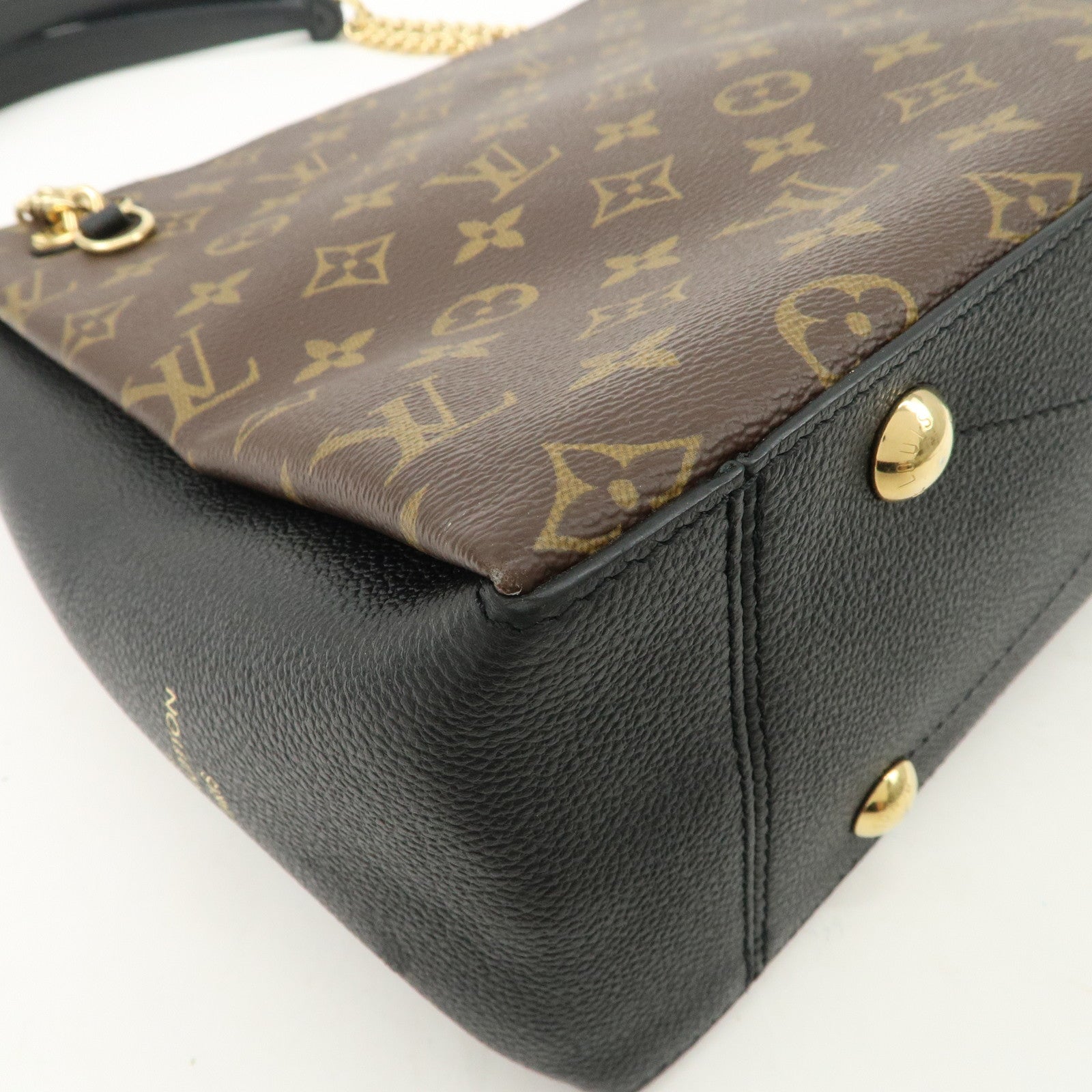 Louis Vuitton Monogram Suresnes MM Shouler bag Noir M43772 Used