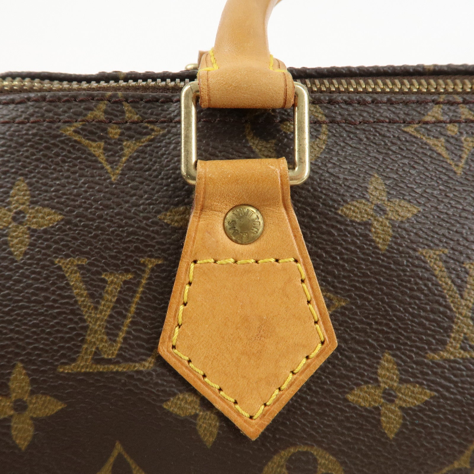 Louis Vuitton Monogram Speedy 25 Hand Bag Boston Bag M41528 Used