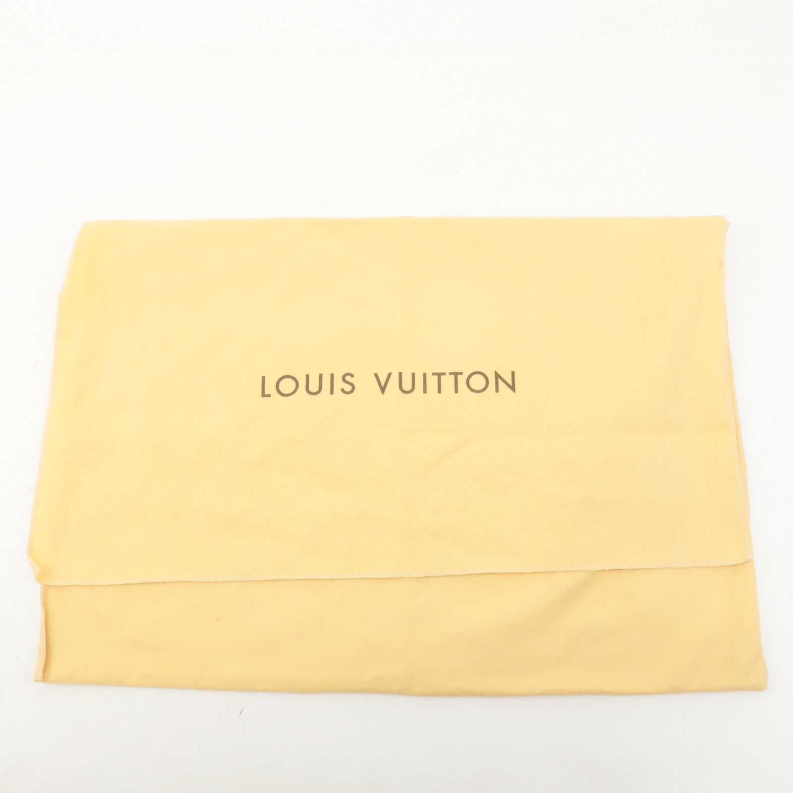 Louis Vuitton Set of 10 Dust Bag Storage Bag Flap Beige