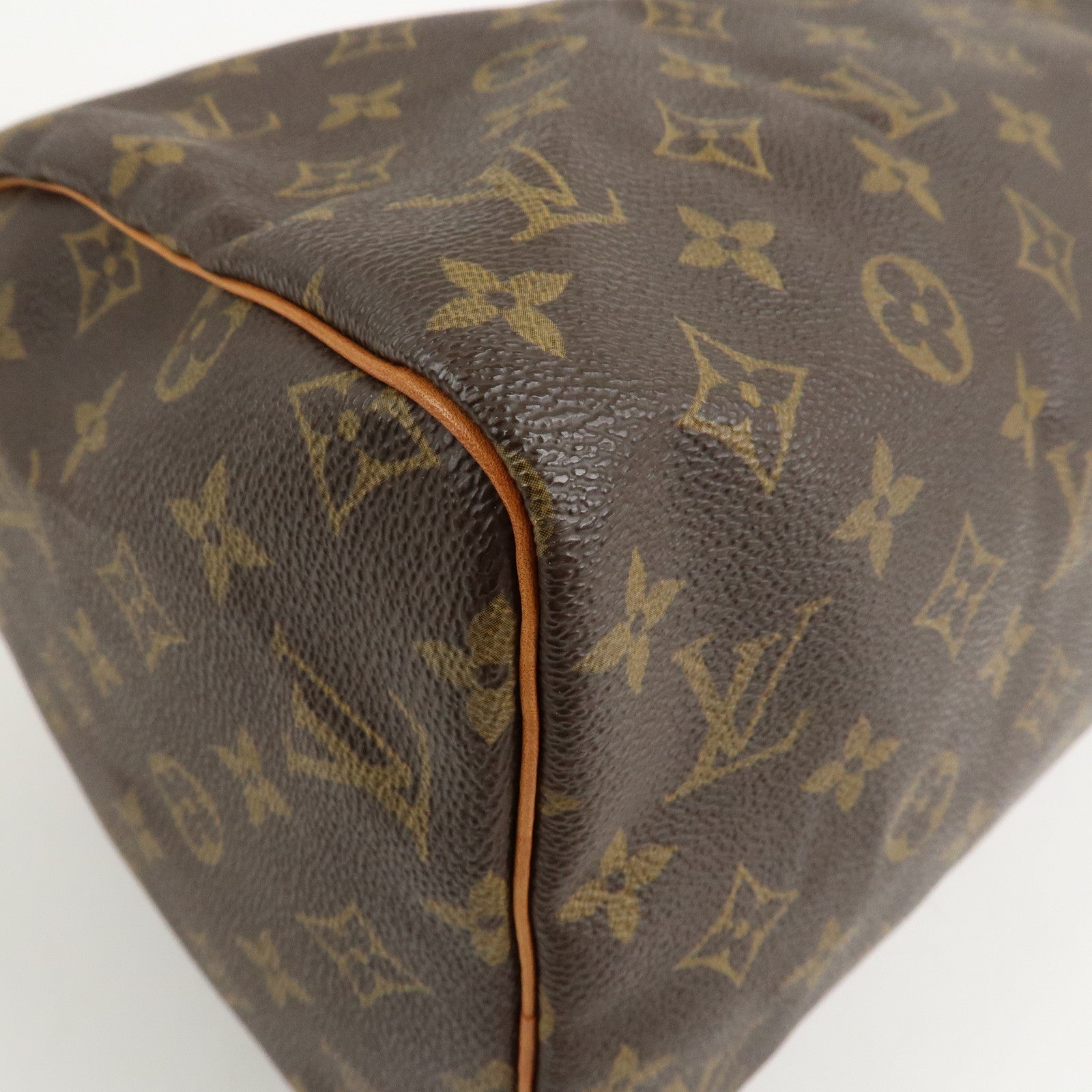 Louis Vuitton Monogram Speedy 30 Hand Bag Boston Bag M41526 Used