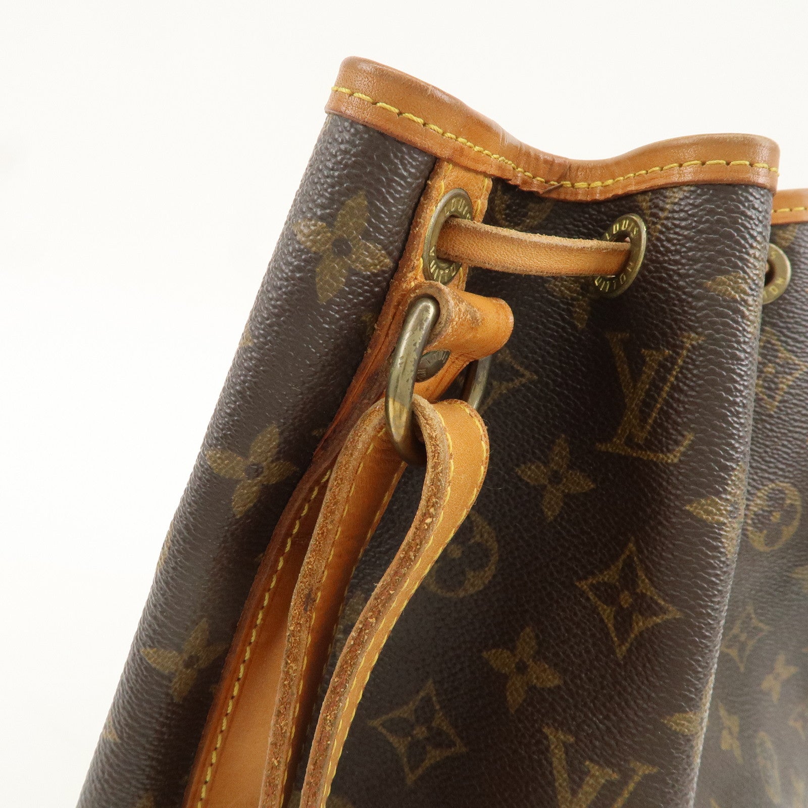 Louis Vuitton Monogram Noe Shoulder Bag Hand Bag Brown M42224