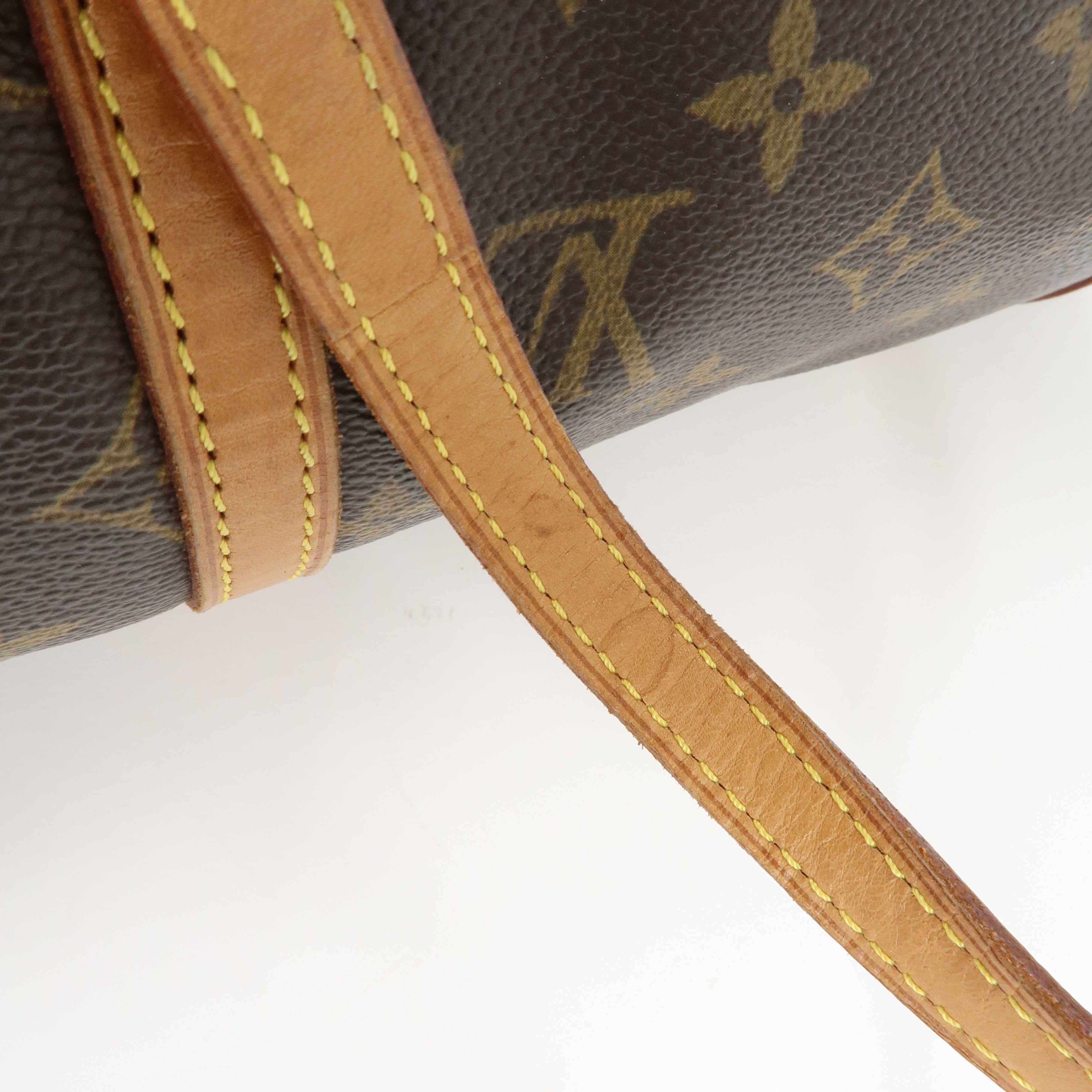 Louis Vuitton Monogram Papillon 26 Hand Bag Brown M51386 Used