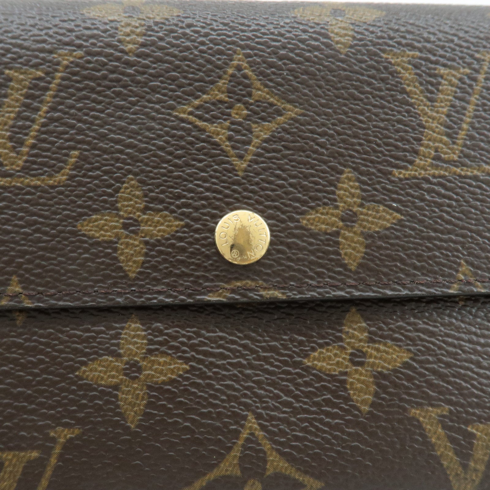 Louis Vuitton Monogram Porte Monnaie Credit Wallet M61726