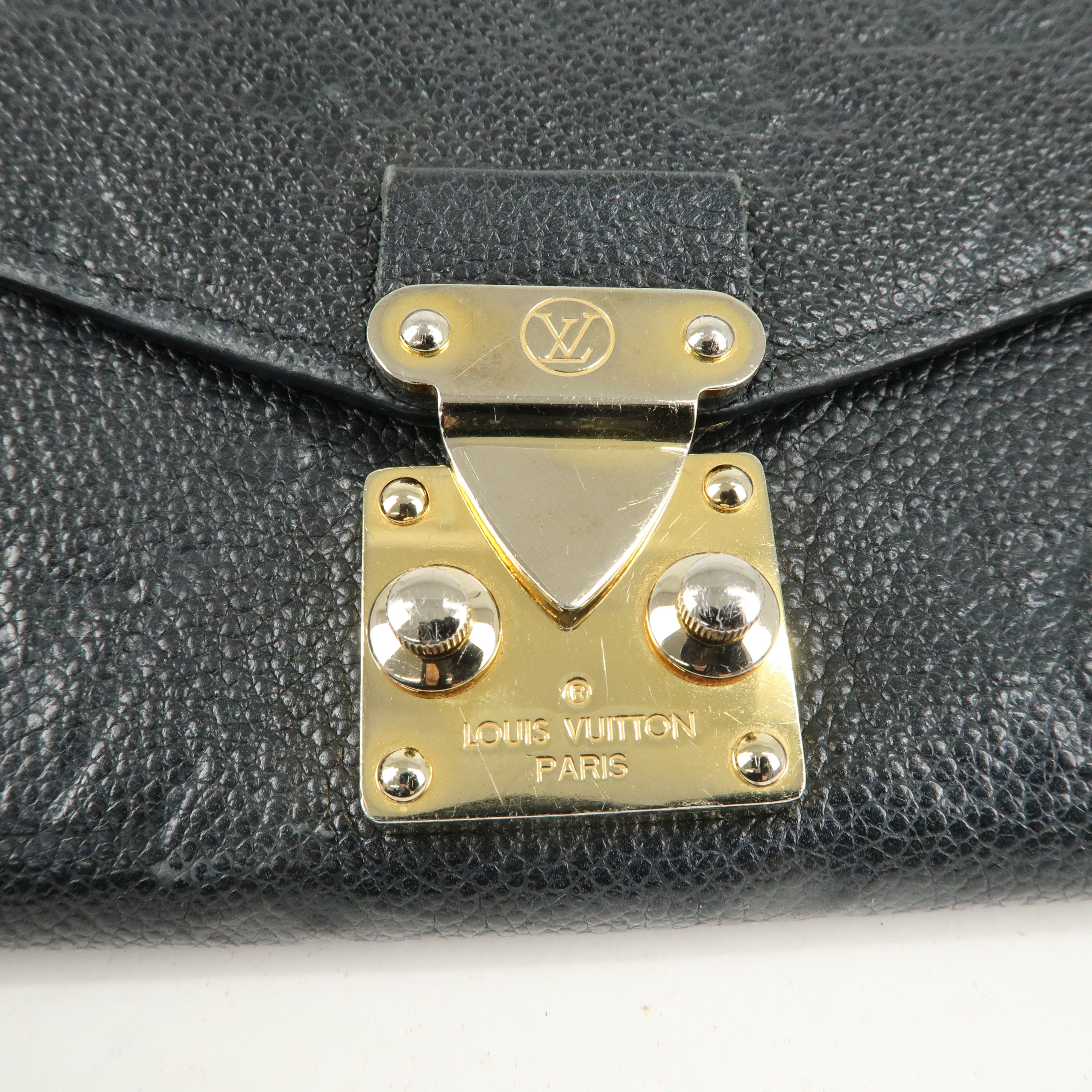 Louis Vuitton Monogram Empreinte Portefeuille Metis Noir M62458