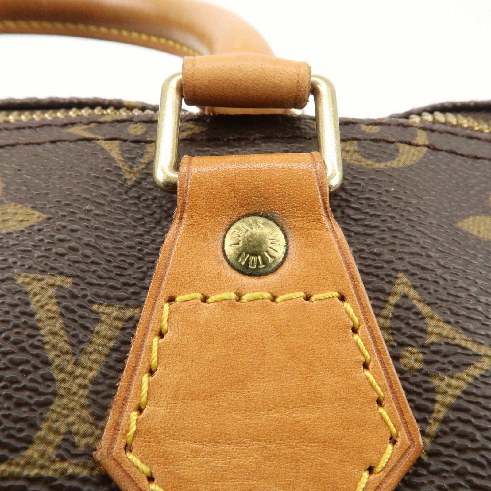 Louis Vuitton Monogram Speedy 35 Hand Bag Boston Bag M41524 Used