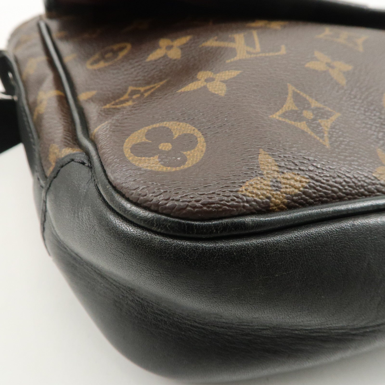 Louis Vuitton Monogram Macassar Bass PM Shoulder Bag M56717