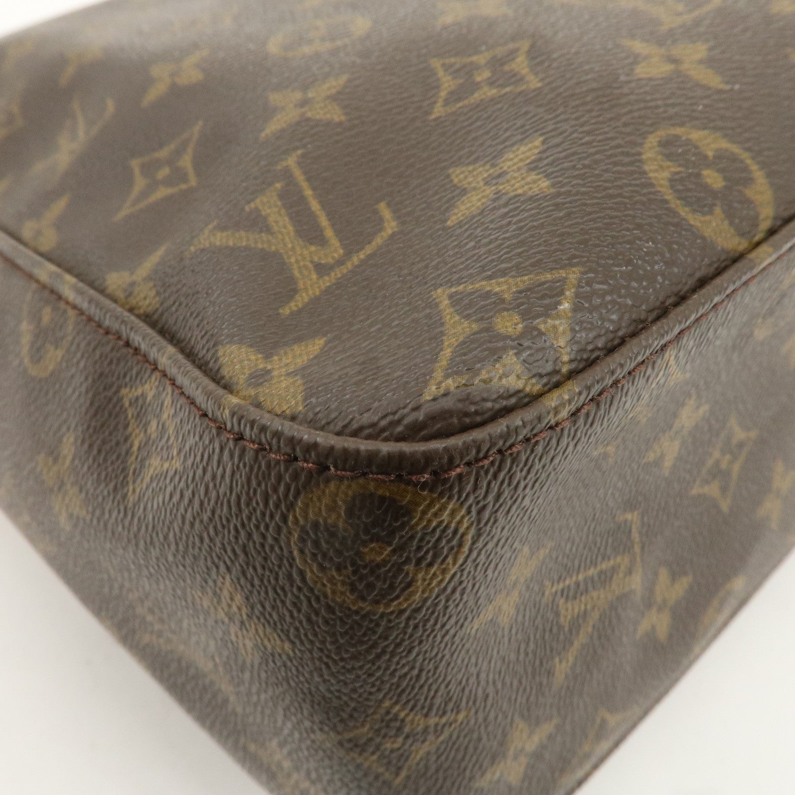 Louis Vuitton Monogram Looping GM Shoulder Bag Brown M51145