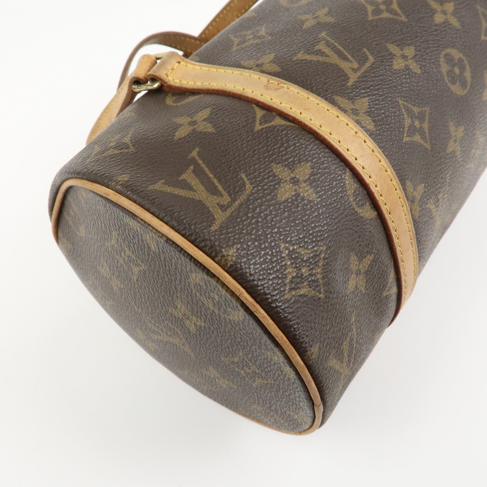 Louis Vuitton Monogram Papillon 26 Hand Bag Brown M51386 Used