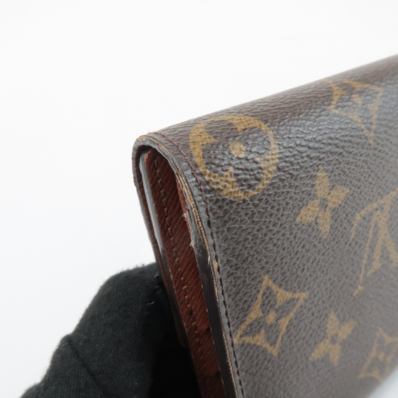 Louis Vuitton Monogram Porte Tresor International Wallet M61215