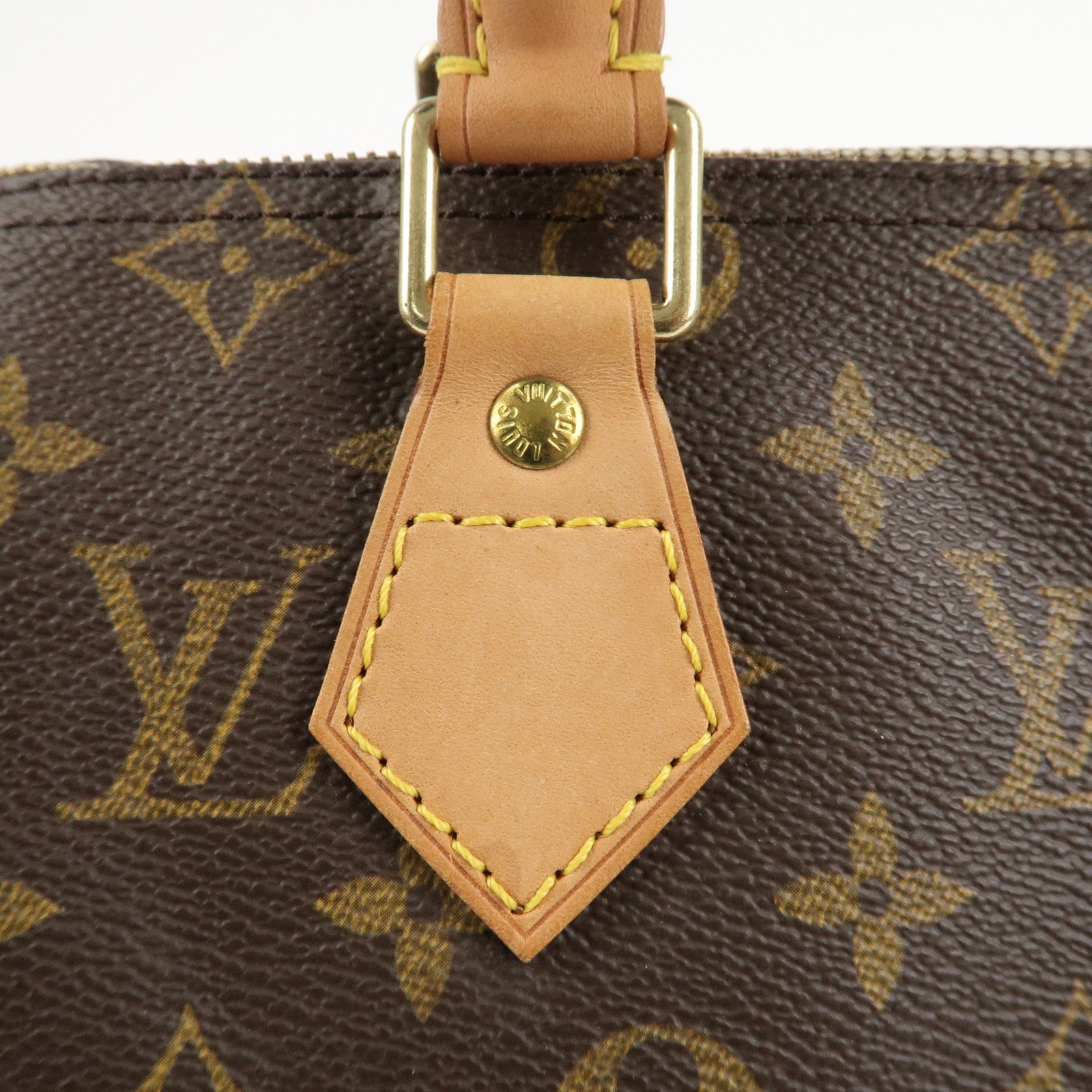 Louis Vuitton Monogram Speedy 25 Hand Bag Boston Bag M41528 Used