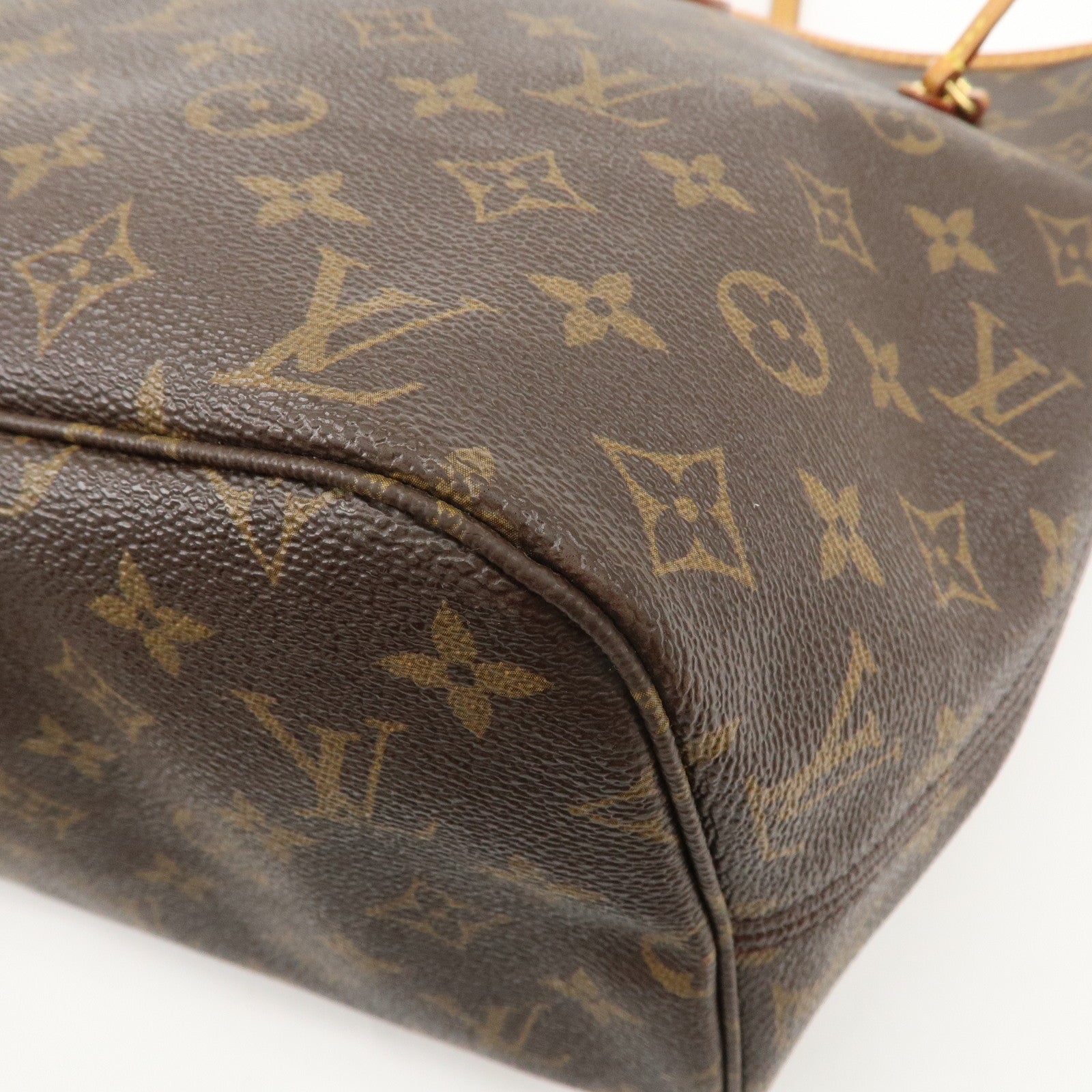 Louis Vuitton Monogram Neverfull MM Tote Bag M41177 Used