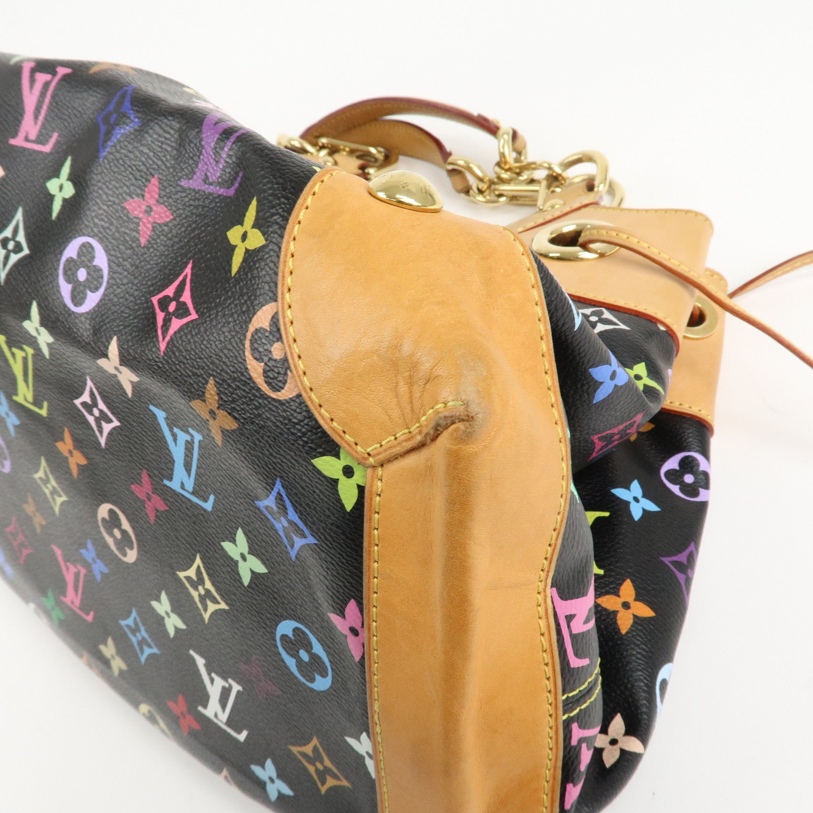 Louis Vuitton Monogram Multicolor Ursula Hand Shoulder Bag M40124 Used