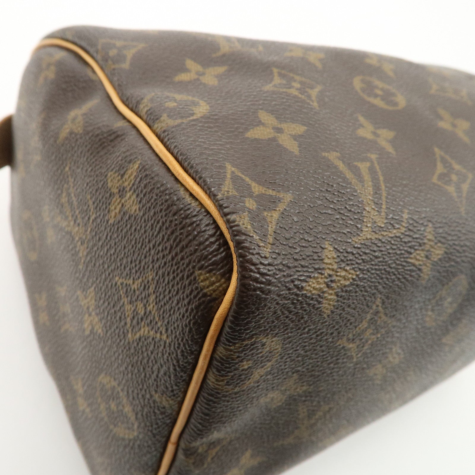 Louis Vuitton Monogram Speedy 25 Hand Bag Boston Bag M41528 Used