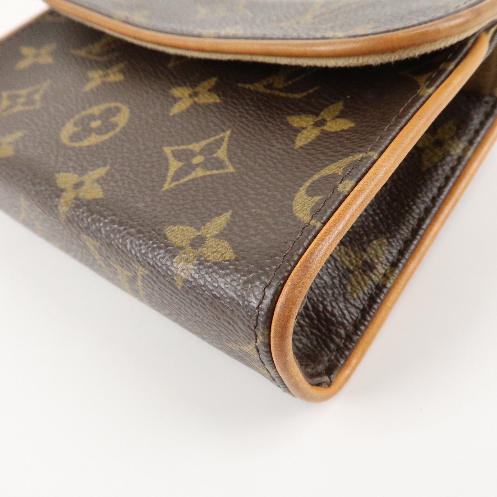 Louis Vuitton Monogram Pochette Florentine Waist Bag BeltXS M51855