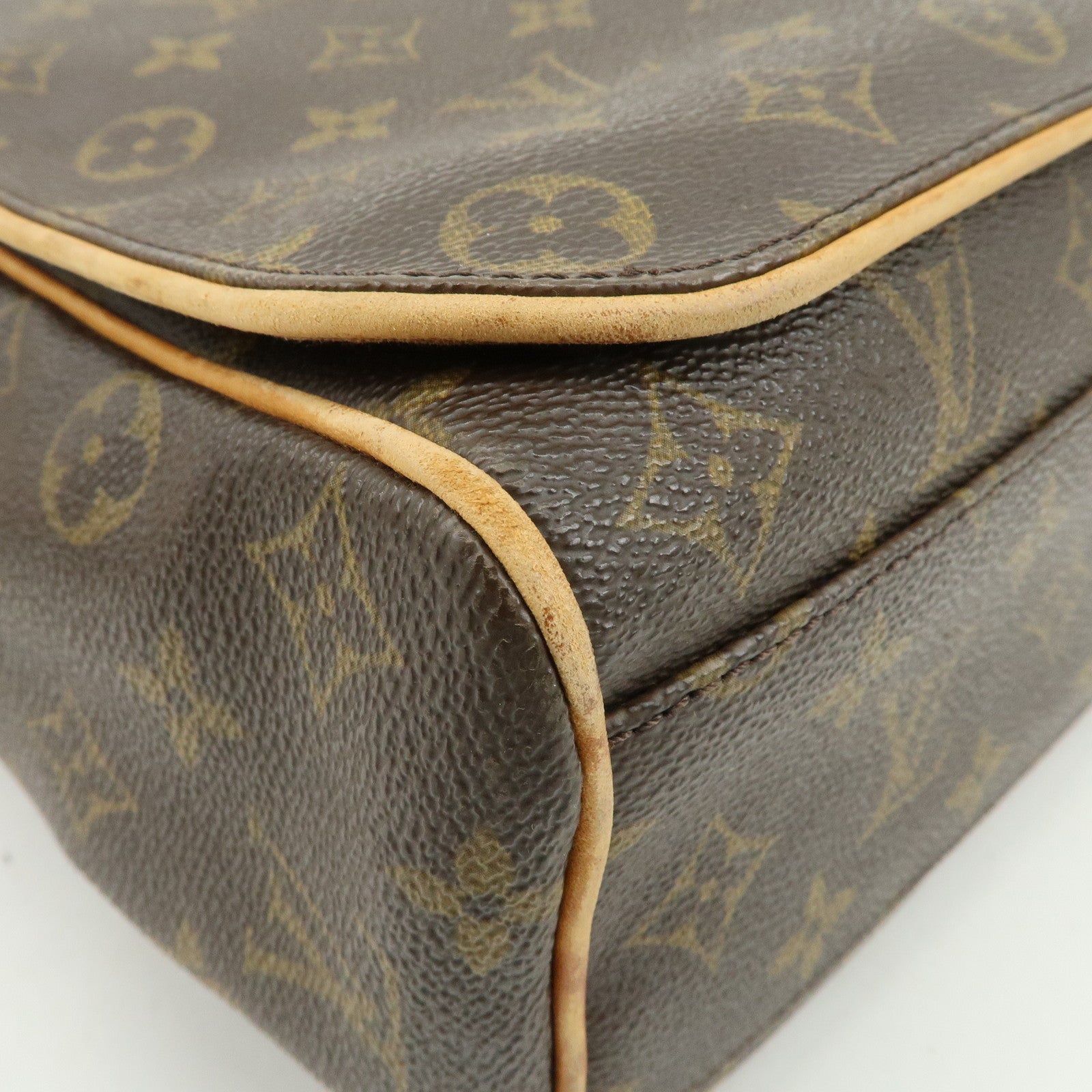 Louis Vuitton Monogram Abbesses Messenger Bag Hand Bag M45257 Used