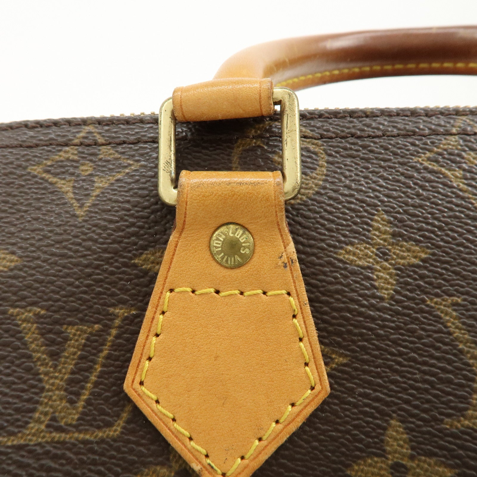 Louis Vuitton Monogram Speedy 25 Hand Bag Boston Bag M41528 Used