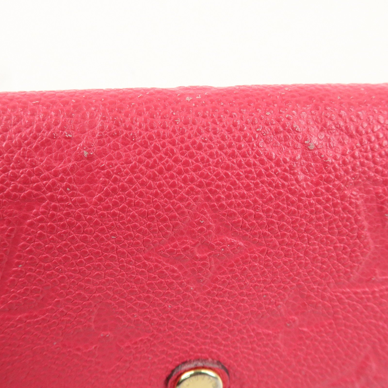 Louis Vuitton Monogram Empreinte Portefeuille Emily HotPink M62371